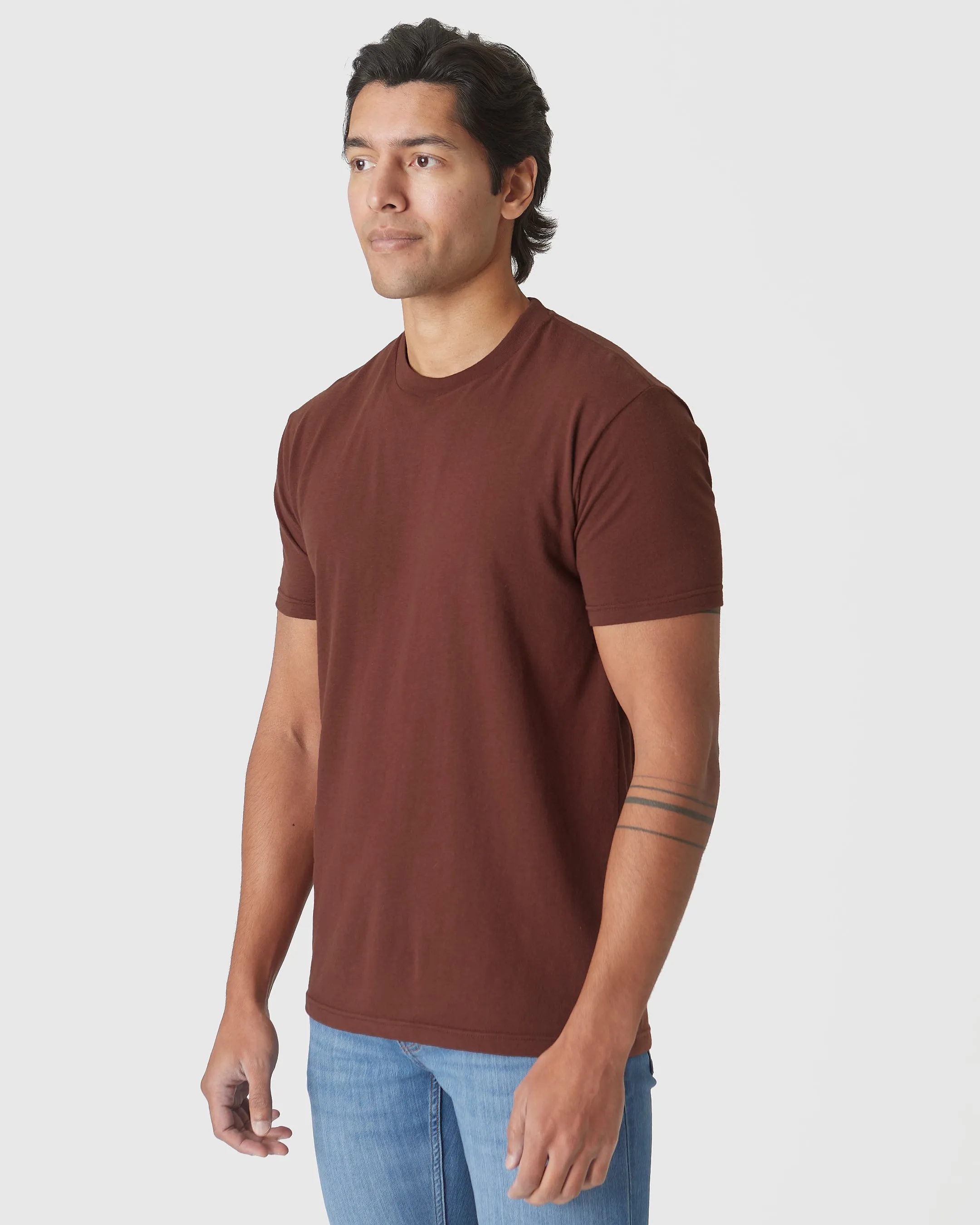 Dark Chocolate Classic Crew sold by True Classic product image thumbnail 4