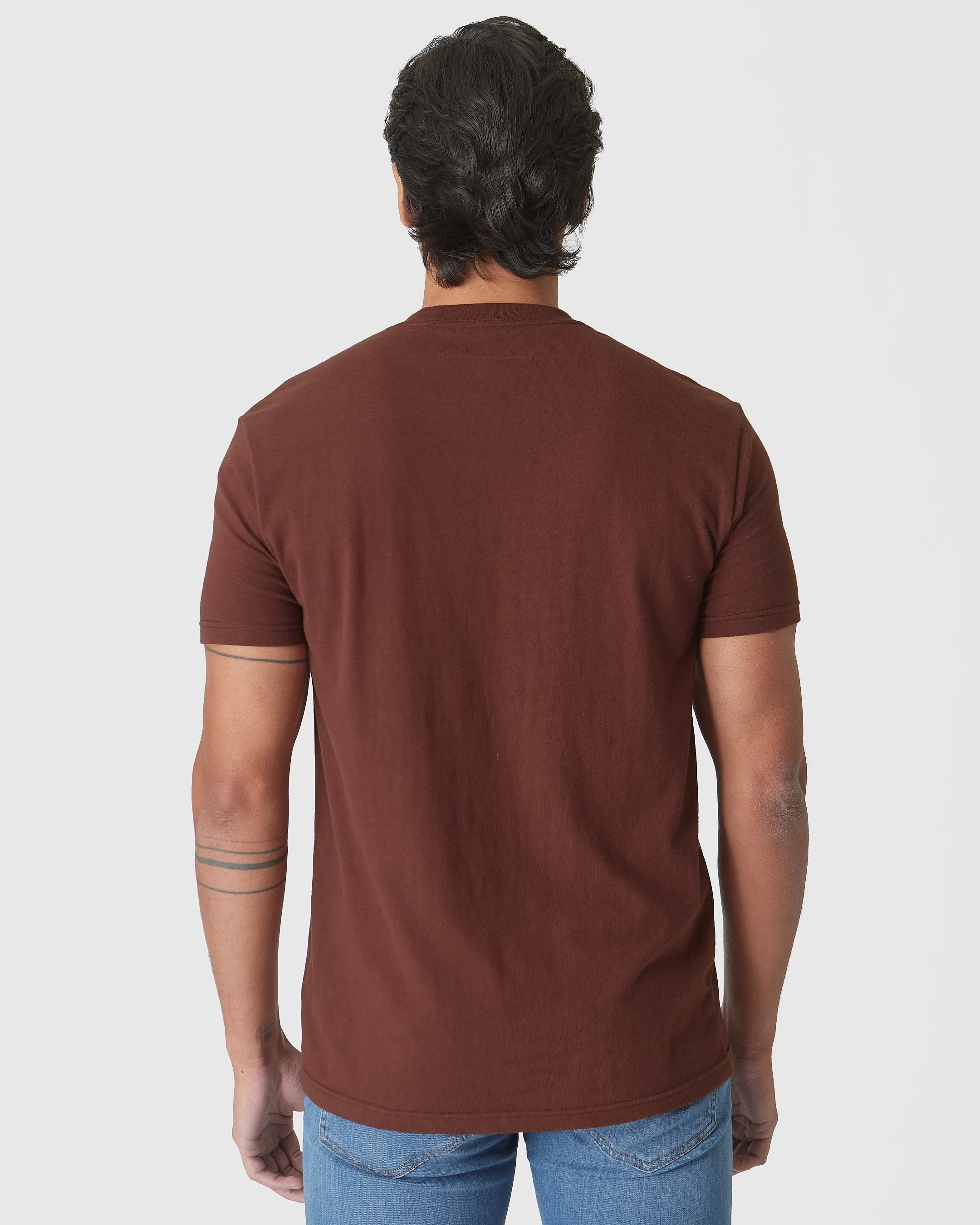 Dark Chocolate Classic Crew sold by True Classic product image thumbnail 3