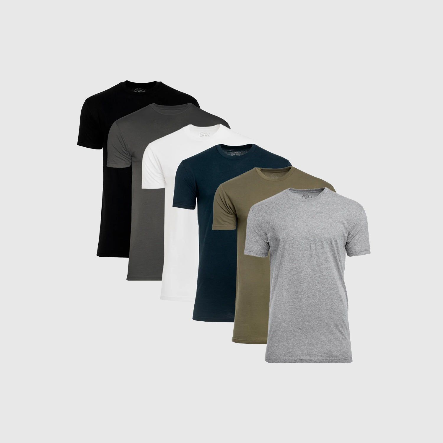 The Tall Round Hem Crew Neck T-Shirt Staple 6-Pack sold by True Classic