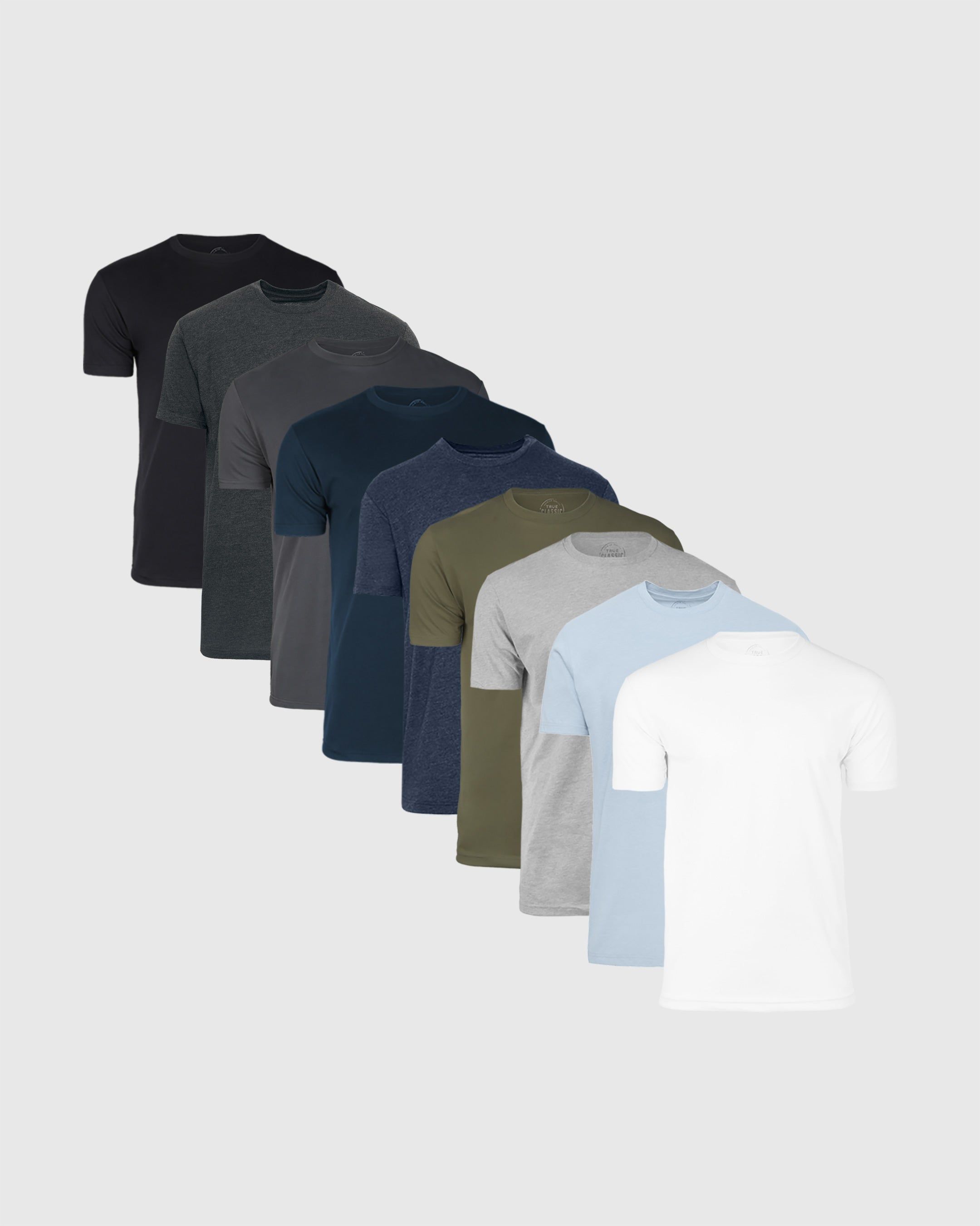 Essential Crew Neck T-Shirt 9-Pack sold by True Classic