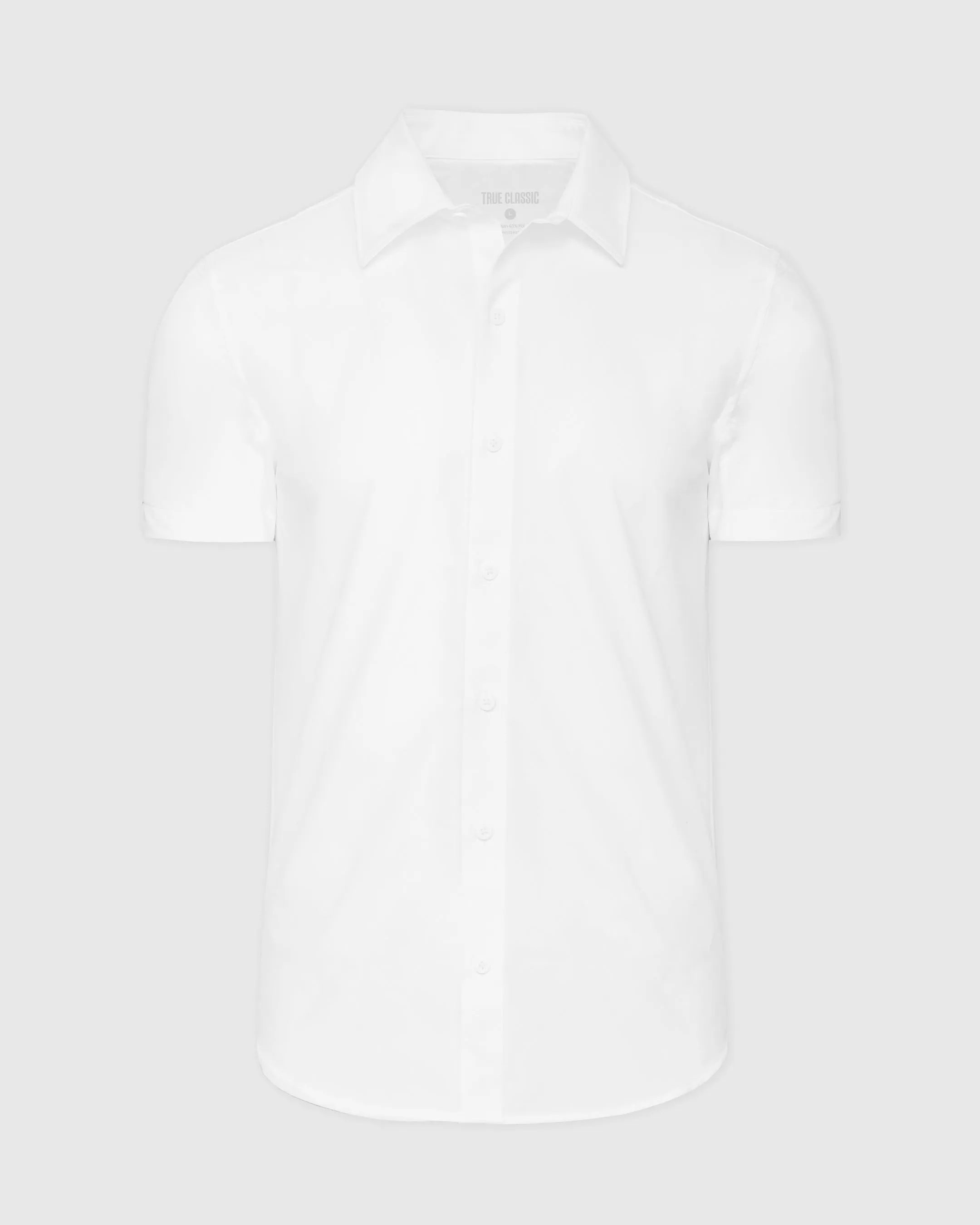 White Commuter Short Sleeve Shirt sold by True Classic product image thumbnail 2