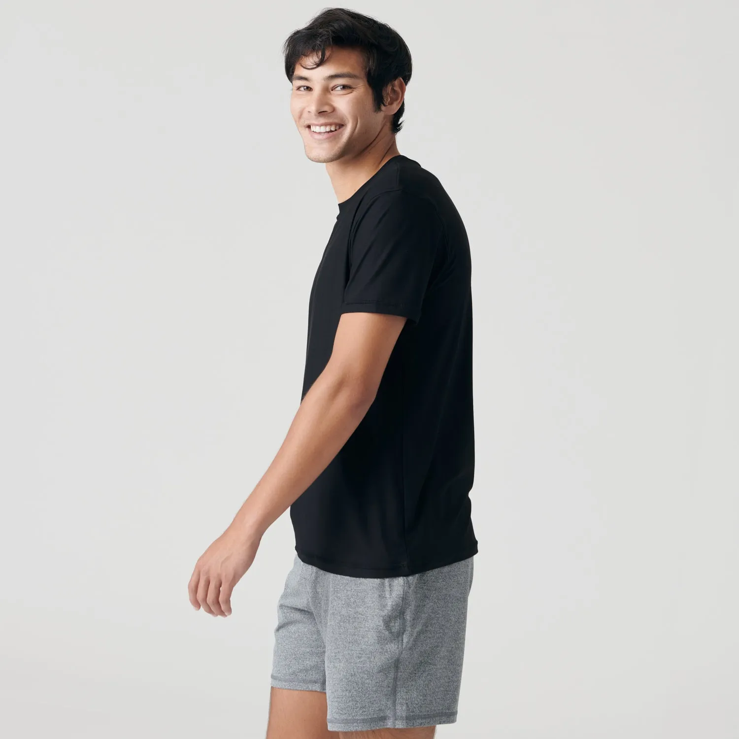 Heather Staple Active Short Sleeve Crew T-Shirt 6-Pack sold by True Classic product image thumbnail 4