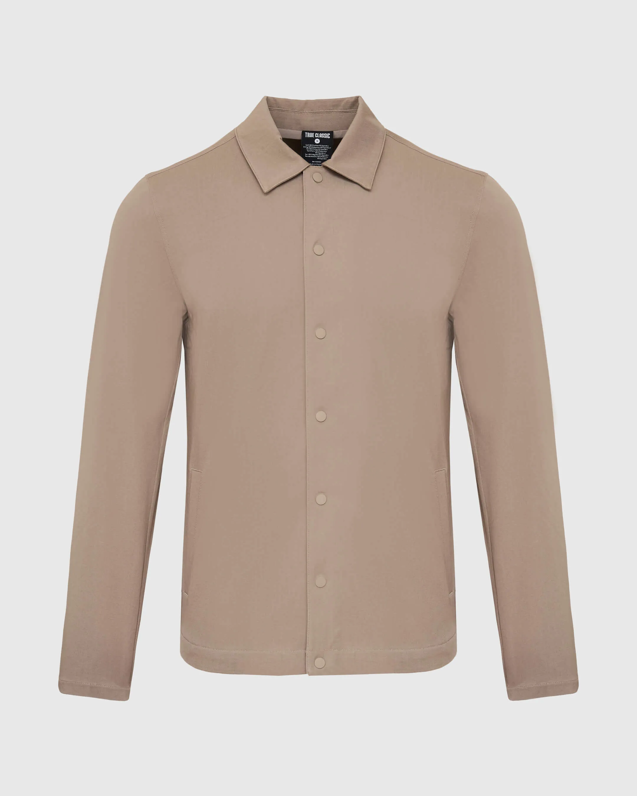 Khaki Coaches Jacket sold by True Classic product image thumbnail 2