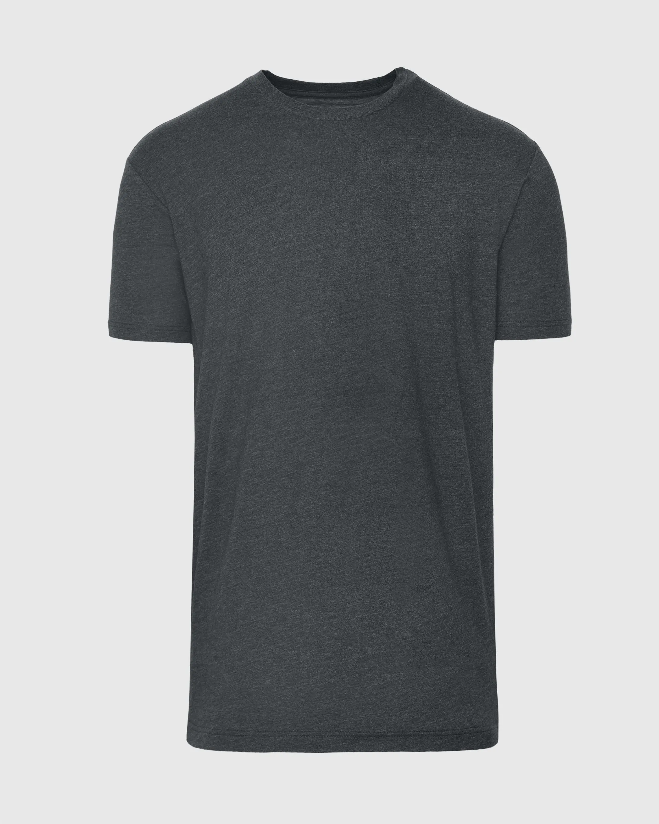 Charcoal Heather Gray Short Sleeve Tall Crew sold by True Classic product image thumbnail 2