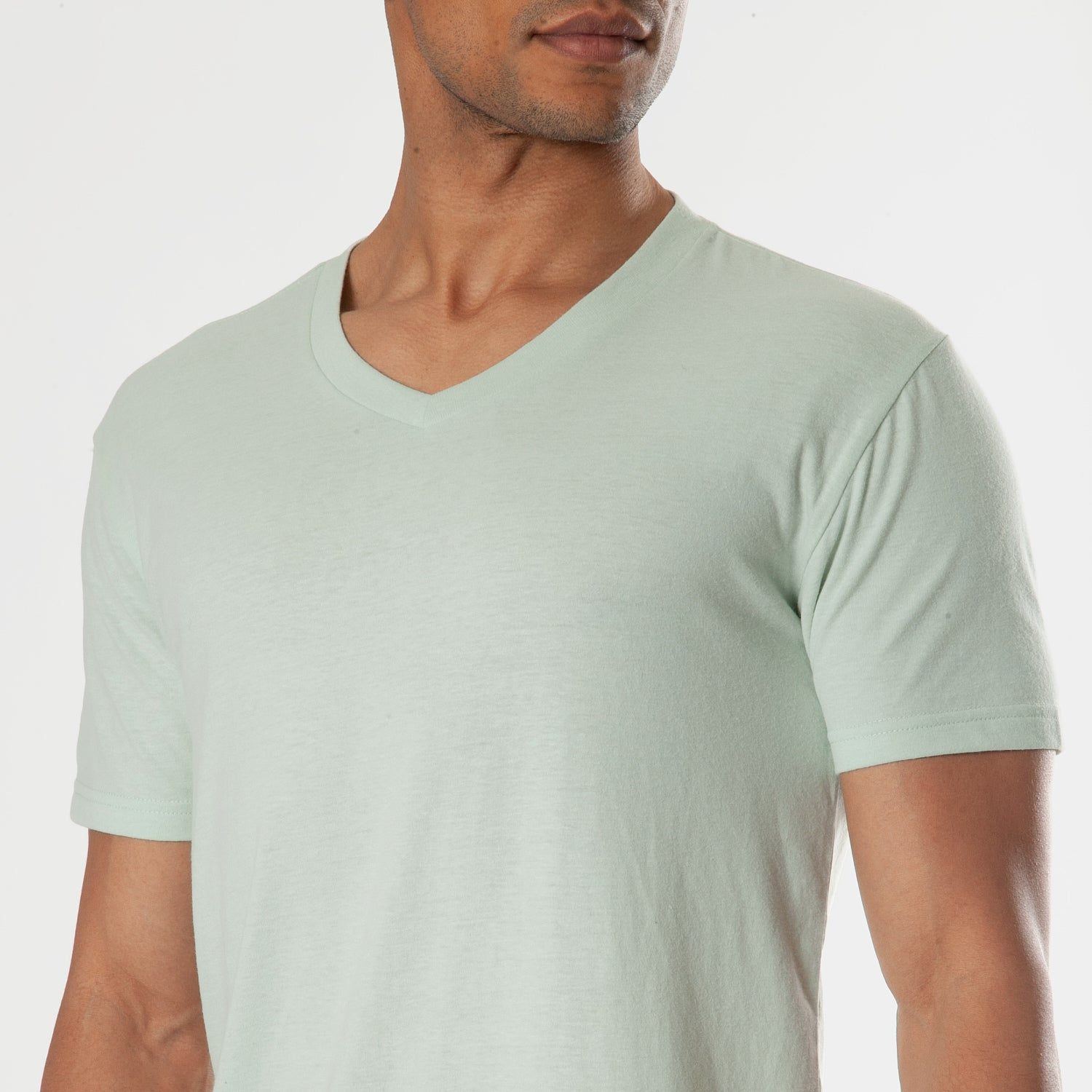 Green Lapis V-Neck Tee sold by True Classic product image thumbnail 5
