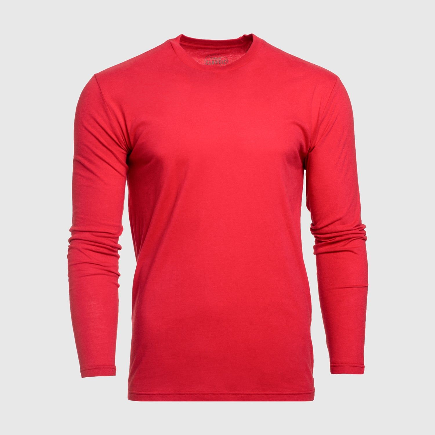 Red Crew Neck Long Sleeve sold by True Classic product image thumbnail 2