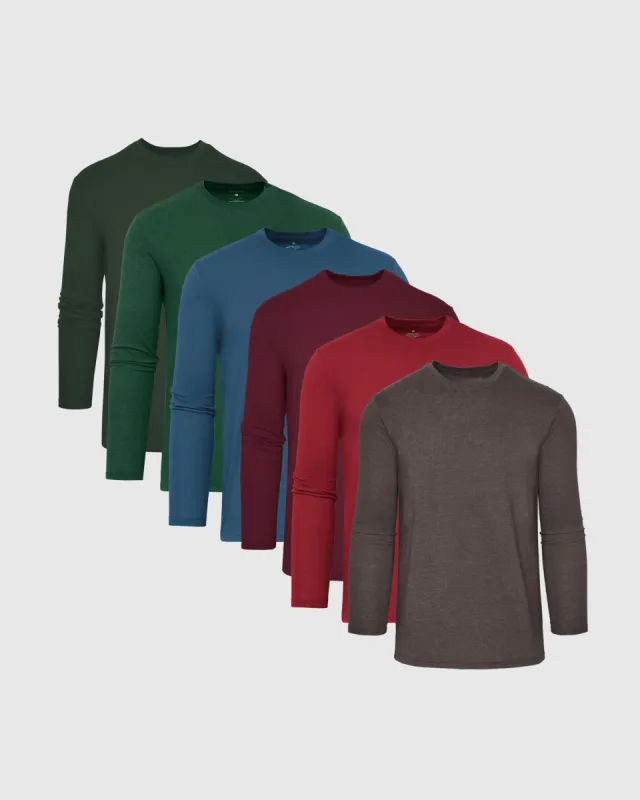 The Perfect Gift Long Sleeve Crew 6-Pack sold by True Classic