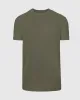 Heather Military Green Tall Straight Hem Crew Neck T-Shirt sold by True Classic