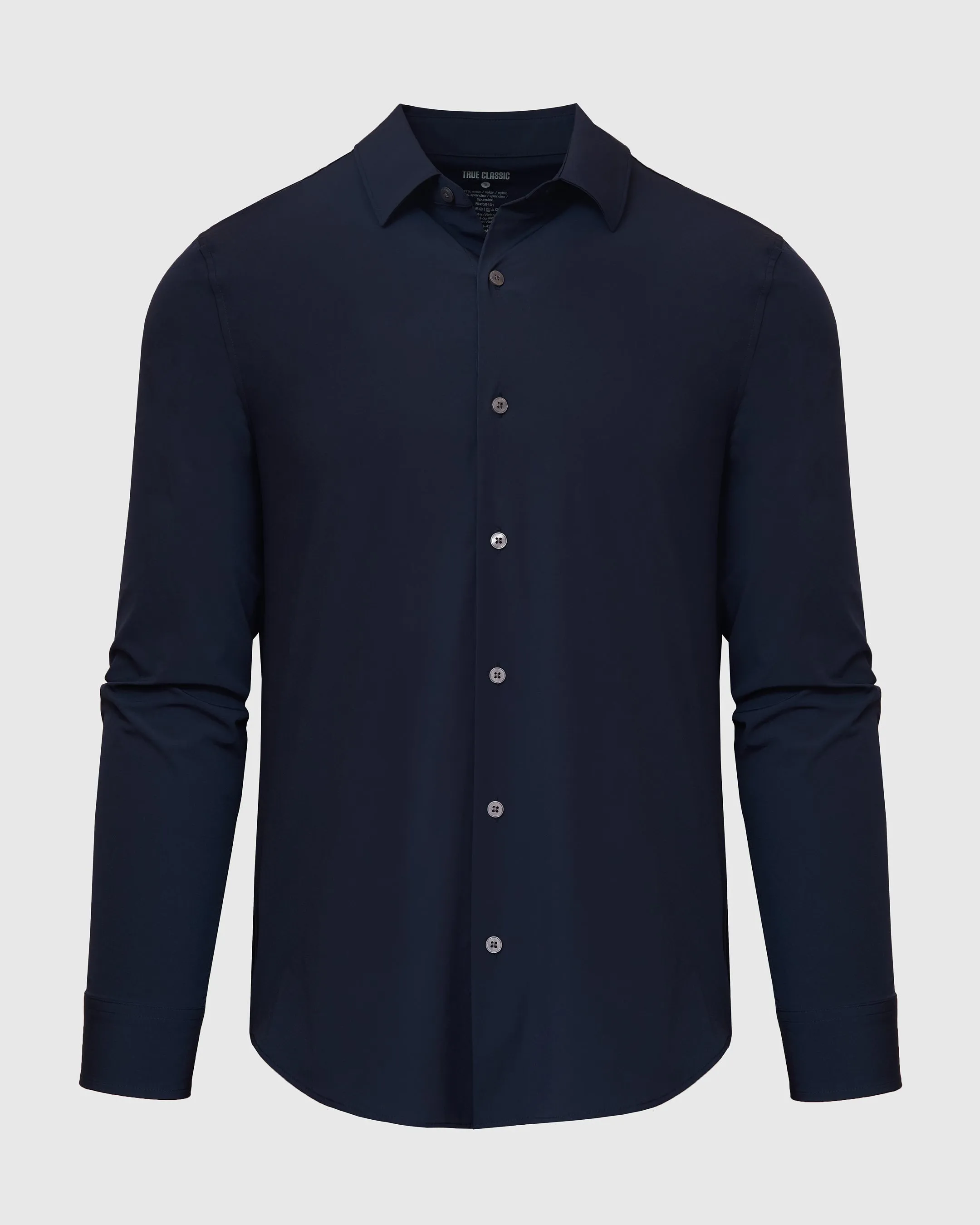 Navy Lightweight Dress Shirt sold by True Classic product image thumbnail 2