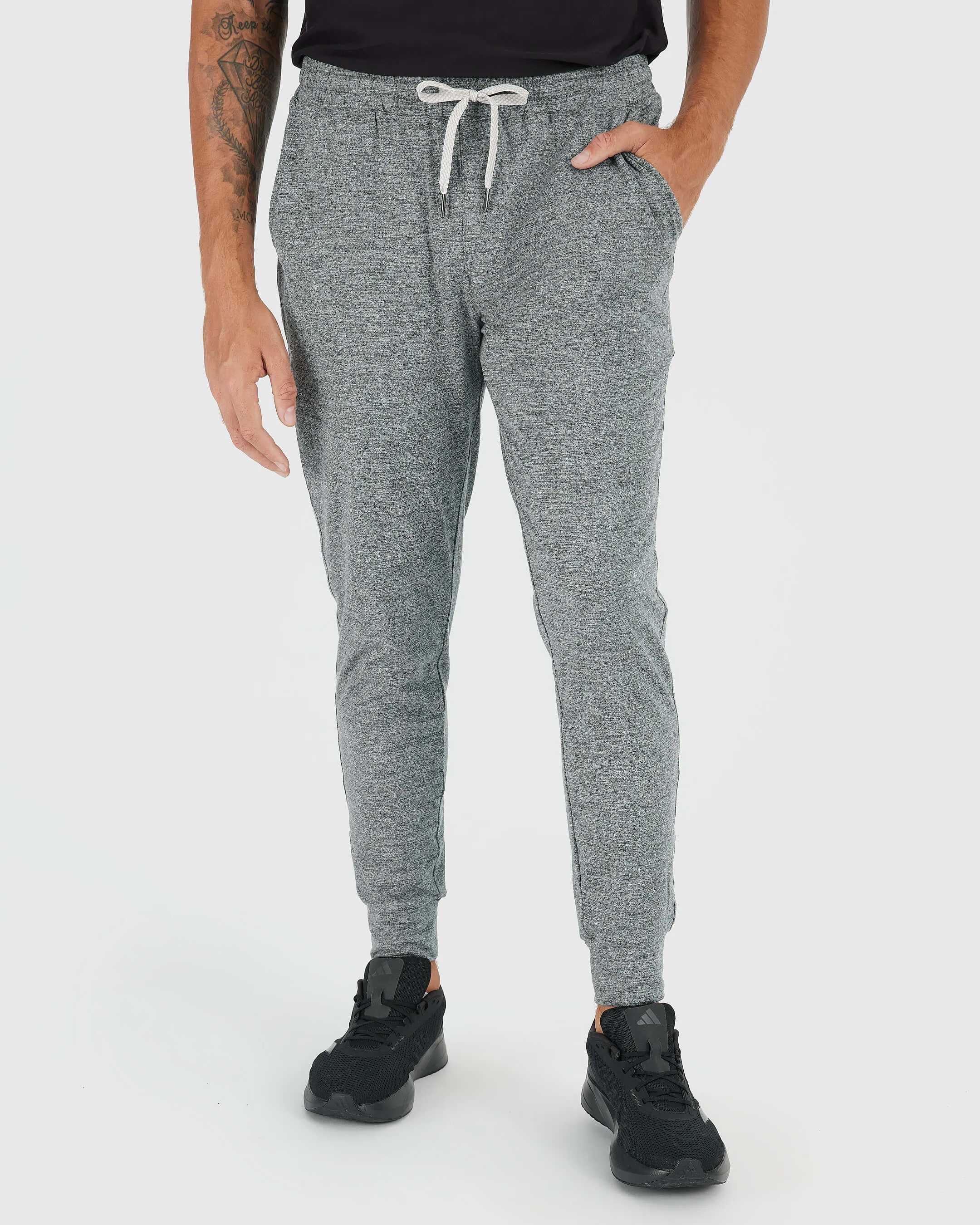 Heather Gray Active Joggers sold by True Classic
