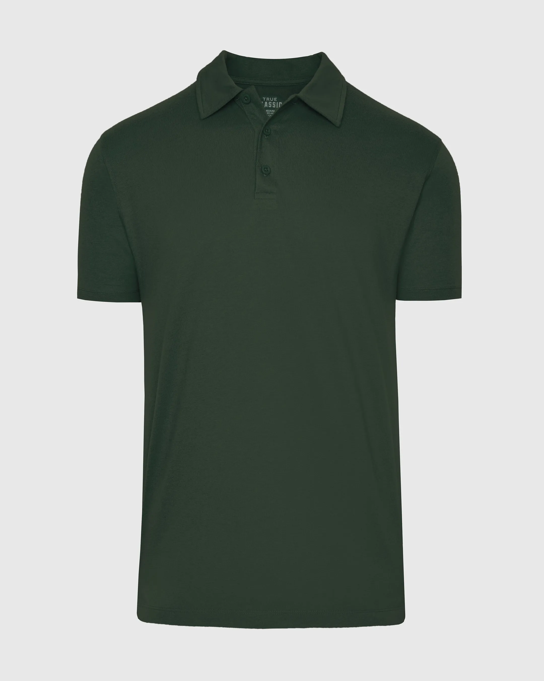 Dark Olive Short Sleeve Polo sold by True Classic product image thumbnail 2