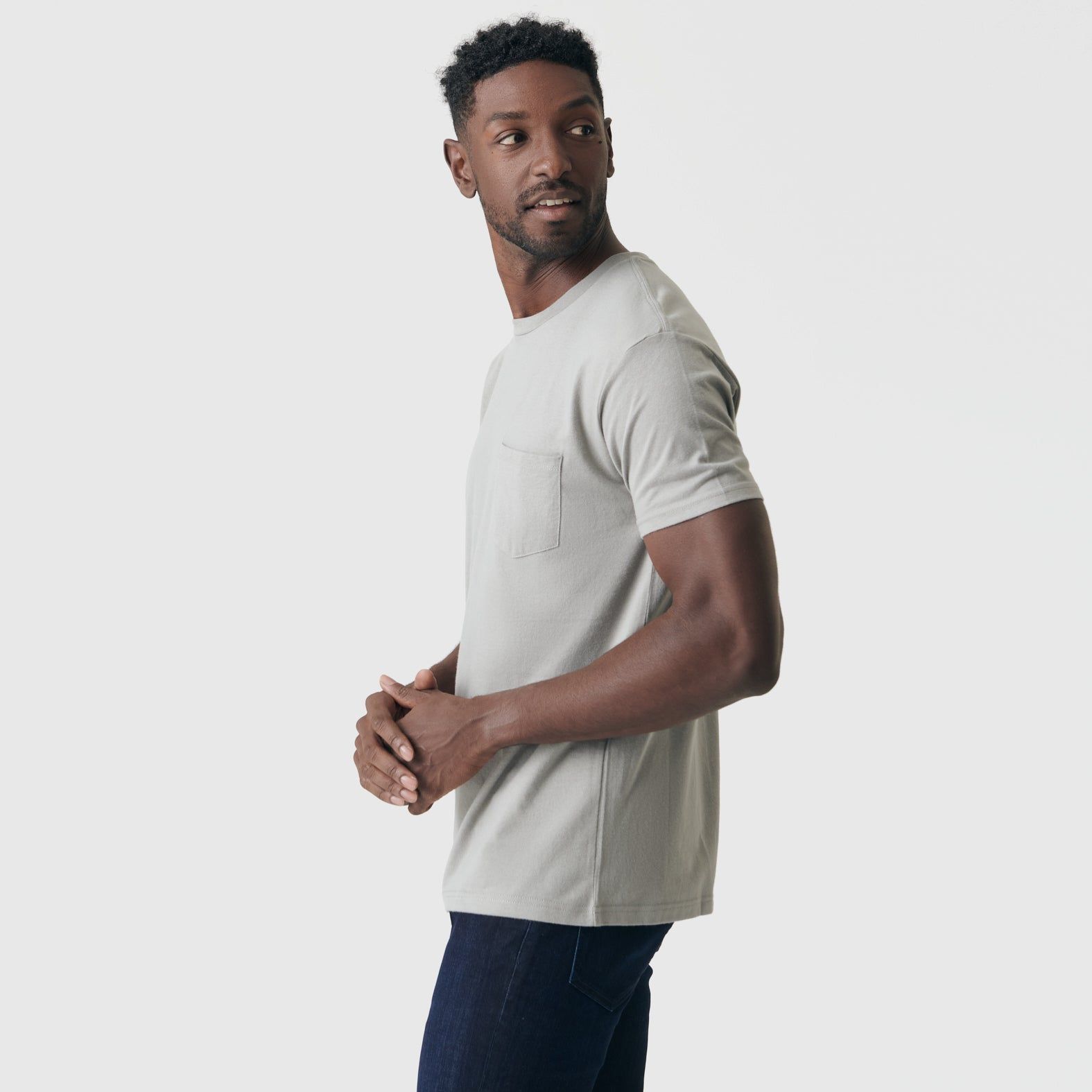 Iron Gray Pocket Tee sold by True Classic product image thumbnail 4
