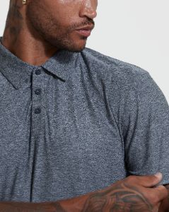 Heather Navy Active Polo sold by True Classic