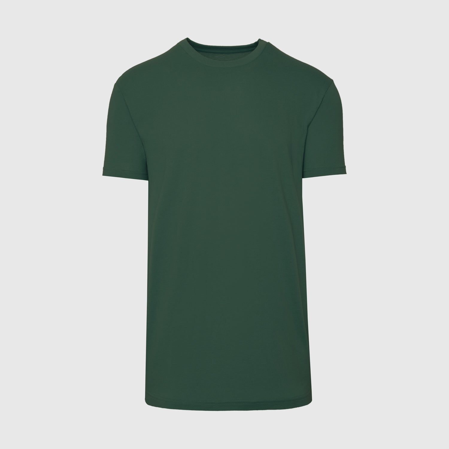 Hunter Green Tall Round Hem Crew Neck T-Shirt sold by True Classic product image thumbnail 2