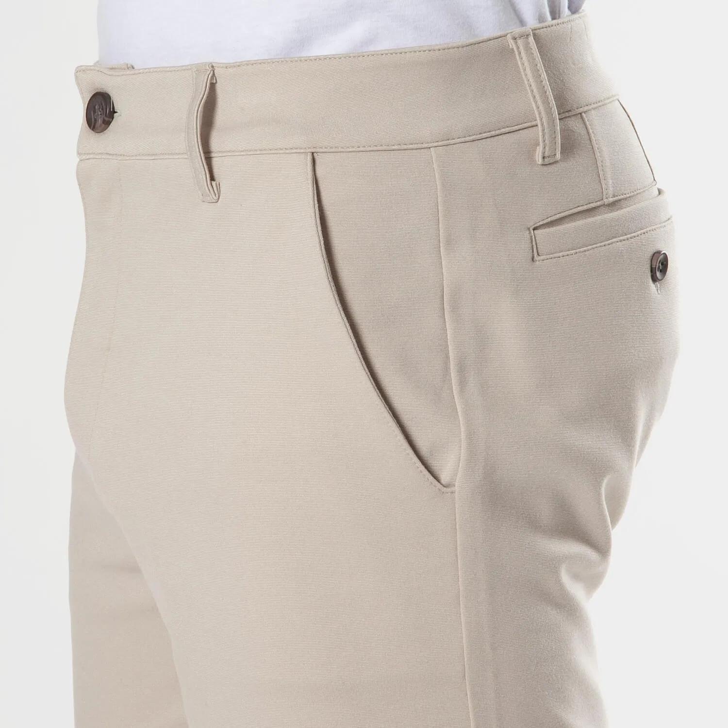Sandstone Neutral Chino Shorts sold by True Classic product image thumbnail 5