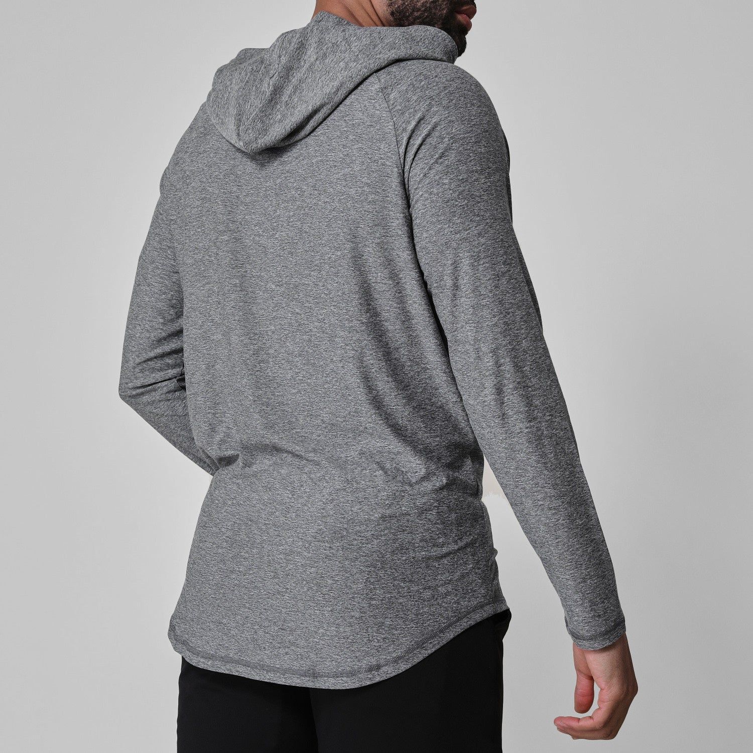 Medium Heather Gray Active Hoodie sold by True Classic product image thumbnail 3