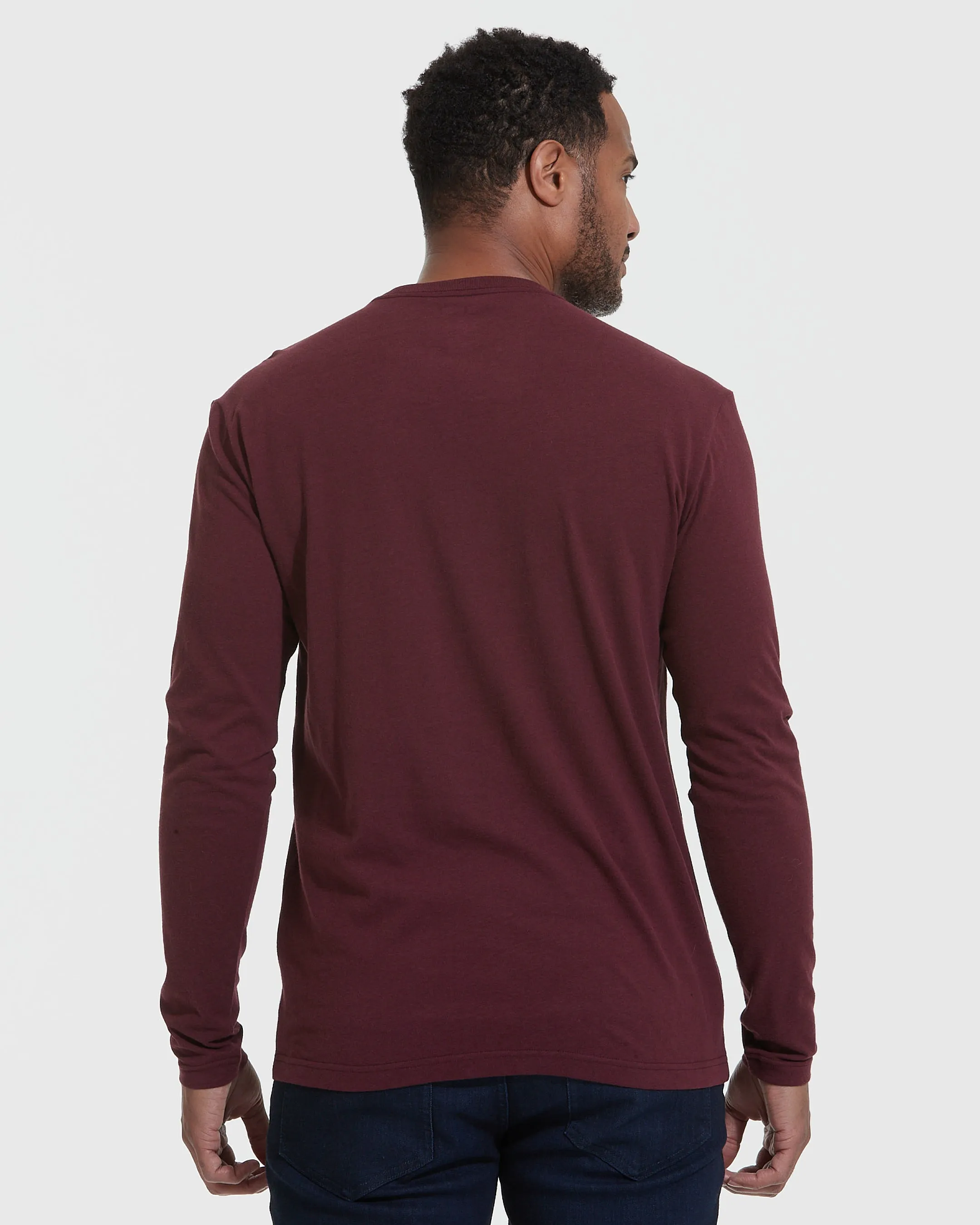Dark Winter Long Sleeve Crew Neck T-Shirt 3-Pack sold by True Classic product image thumbnail 3