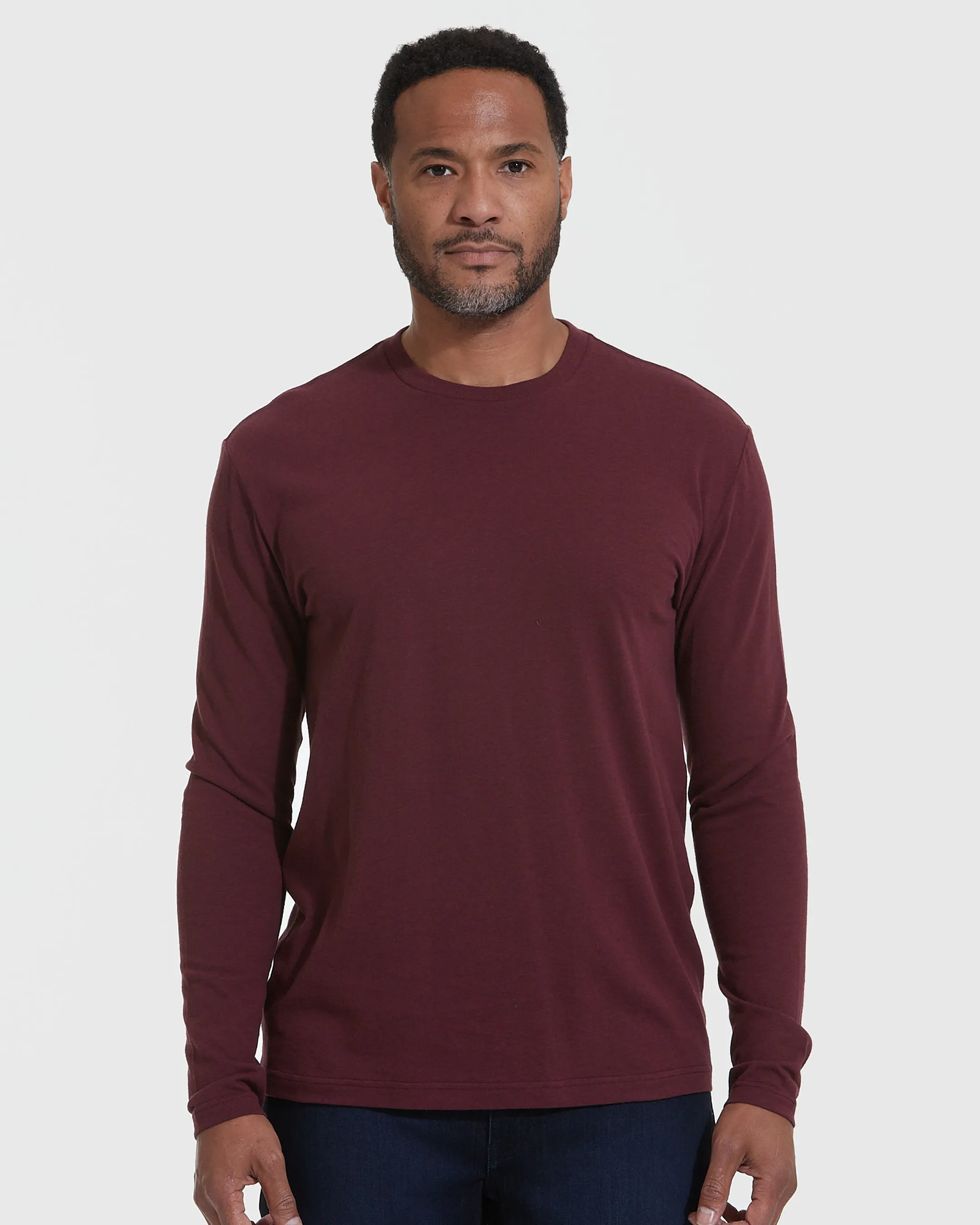 Dark Winter Long Sleeve Crew Neck T-Shirt 3-Pack sold by True Classic product image thumbnail 2