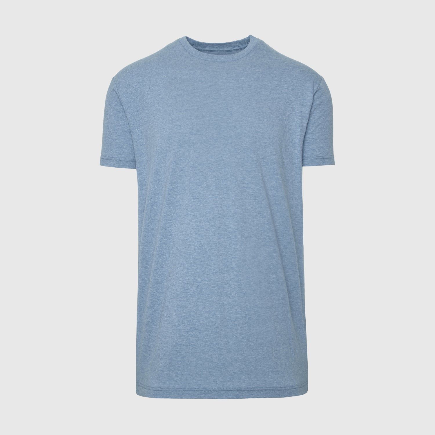 Heather Indigo Tall Round Hem Crew Neck T-Shirt sold by True Classic product image thumbnail 2