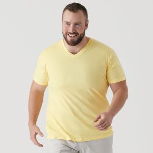Mellow Yellow V-Neck T-Shirt sold by True Classic
