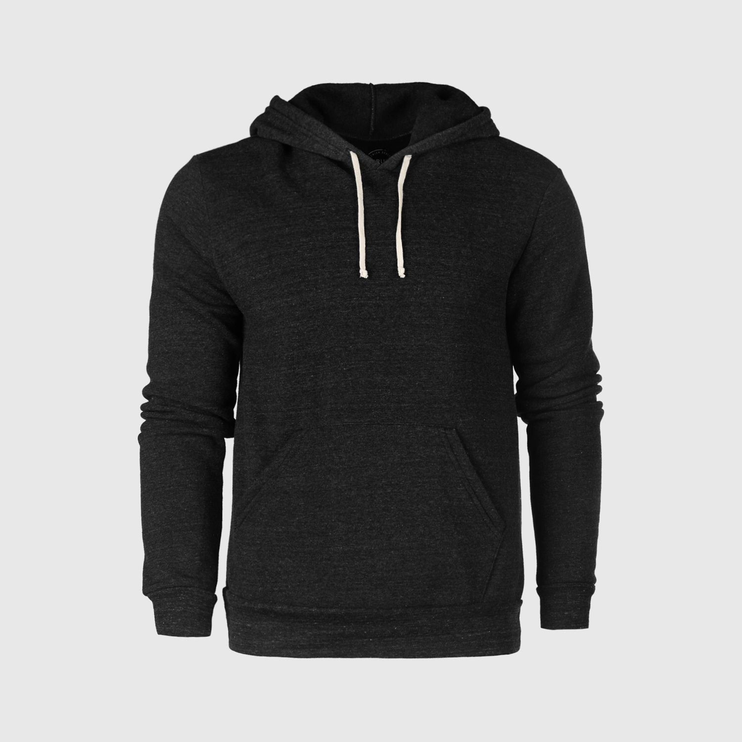 Charcoal Black Fleece Pull Over Hoodie sold by True Classic product image thumbnail 2