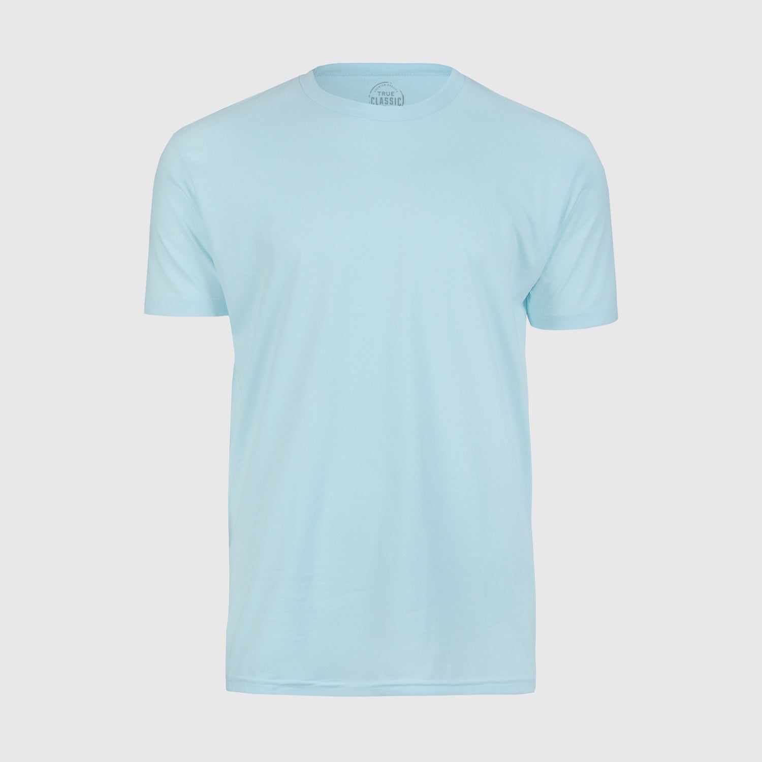 Light Blue Crew Neck T-Shirt sold by True Classic product image thumbnail 2