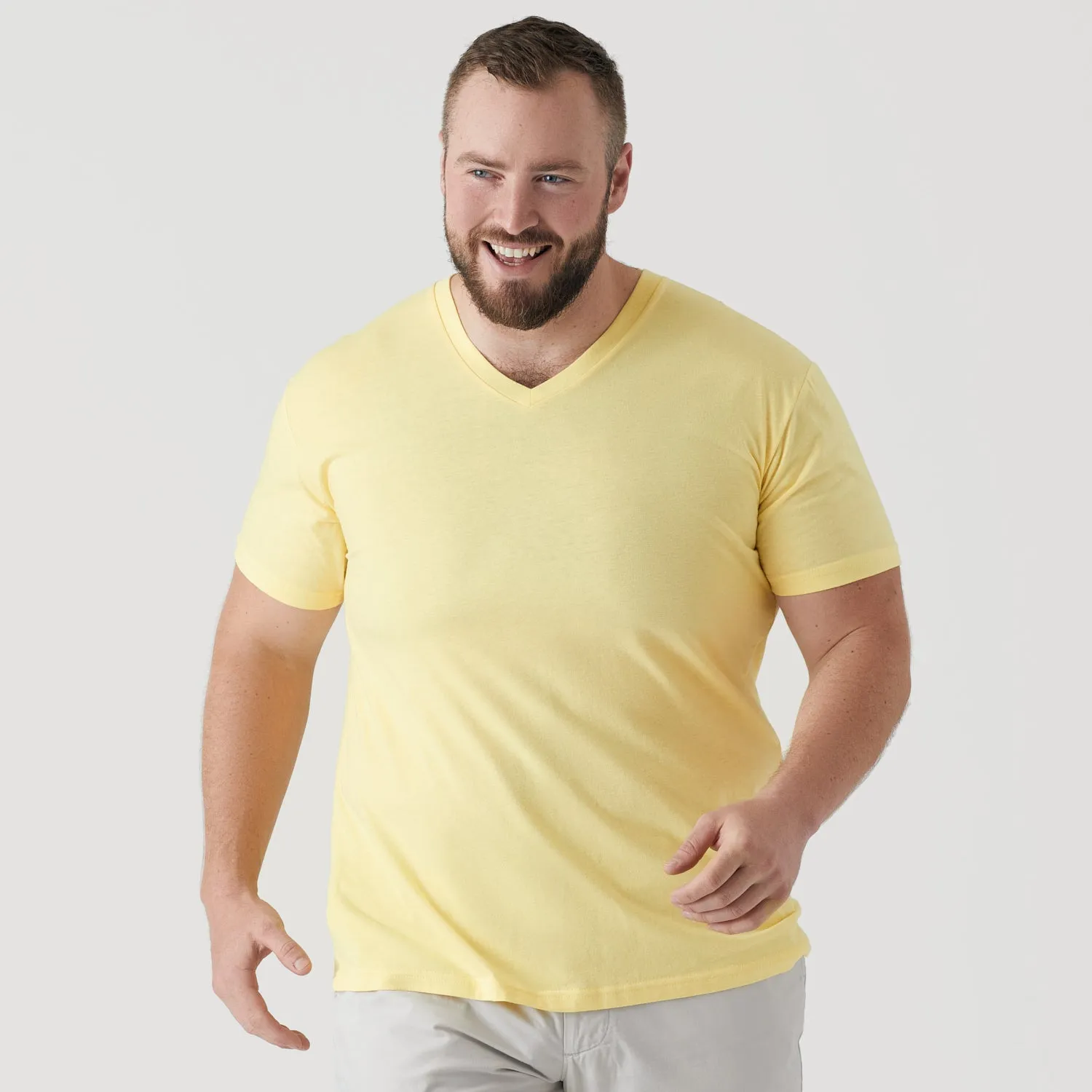 Mellow Yellow V-Neck Tee sold by True Classic product image thumbnail 5