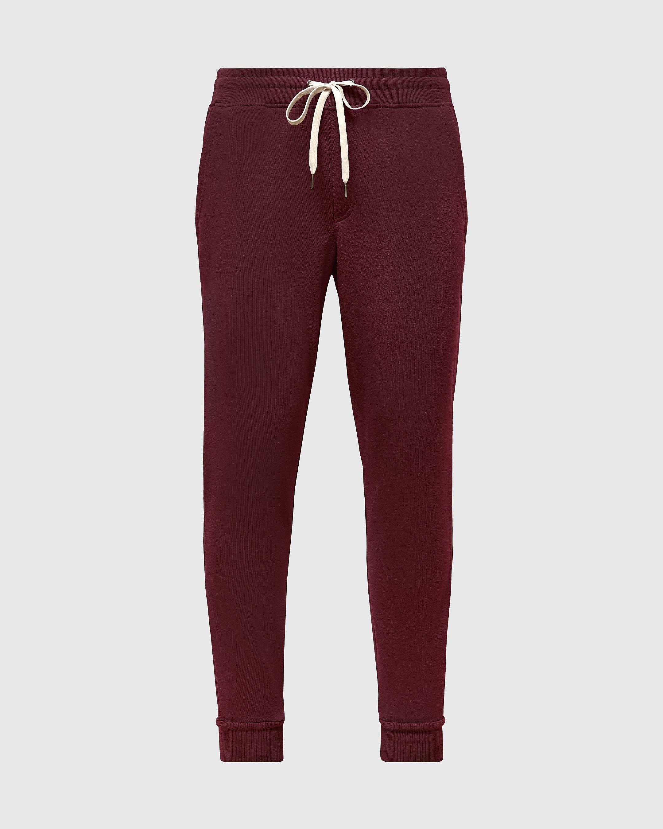 Mahogany Fleece French Terry Joggers sold by True Classic product image thumbnail 2