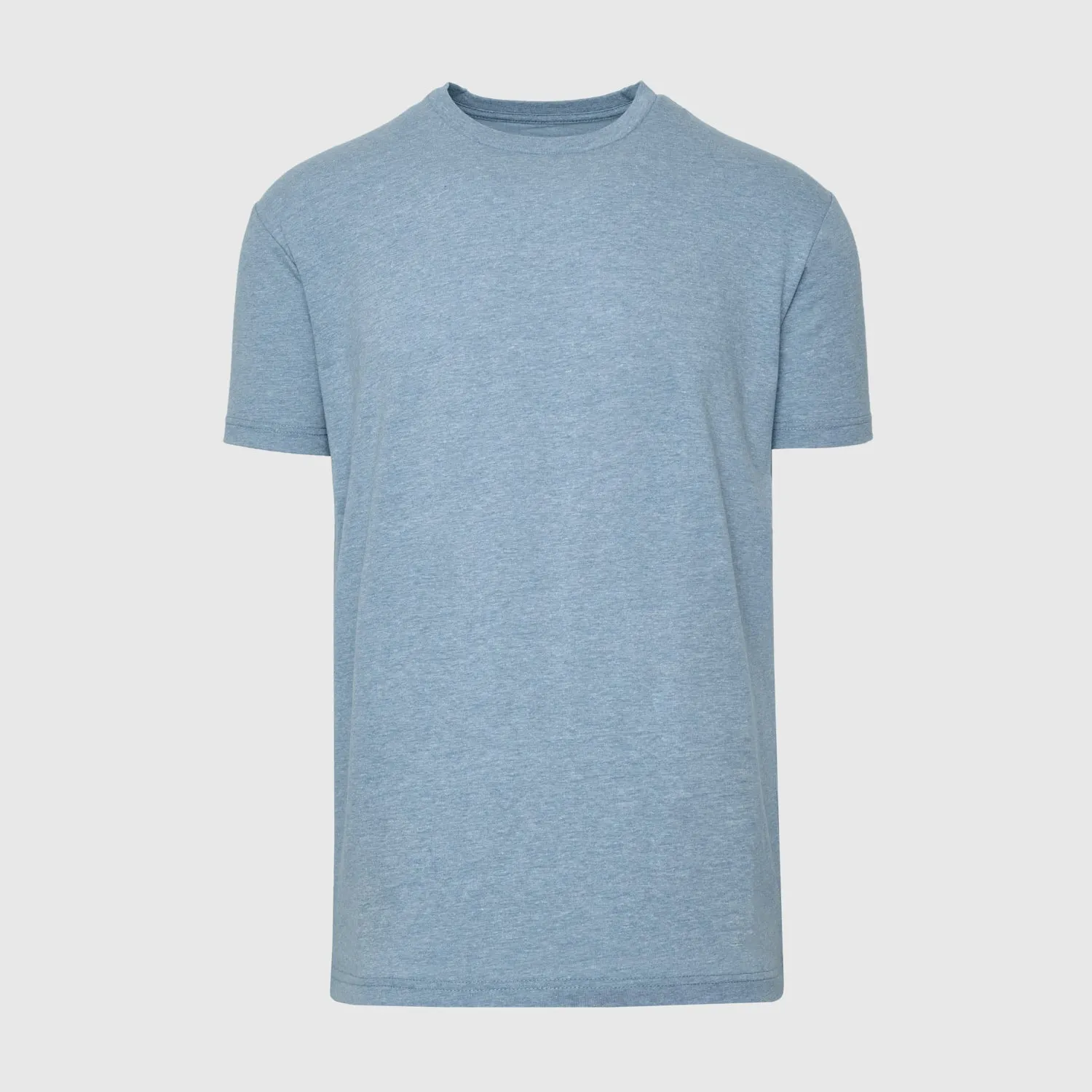 Heather Indigo Crew Neck T-Shirt sold by True Classic product image thumbnail 2