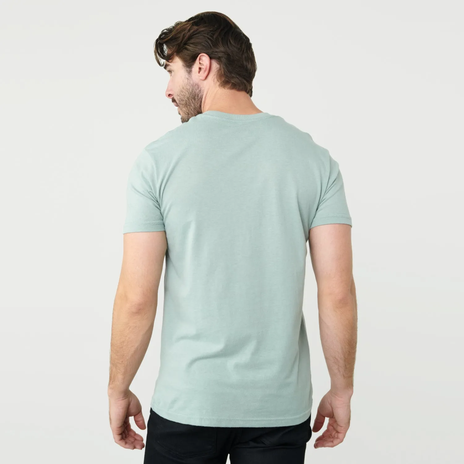 Sage Crew Neck T-Shirt sold by True Classic product image thumbnail 3