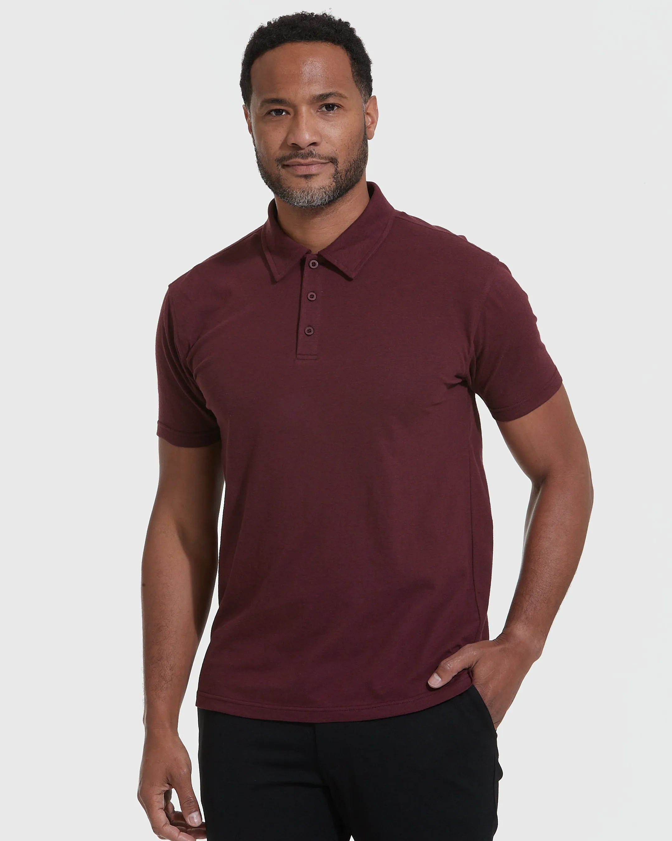 Deep Green Short Sleeve Polo 3-Pack sold by True Classic product image thumbnail 3