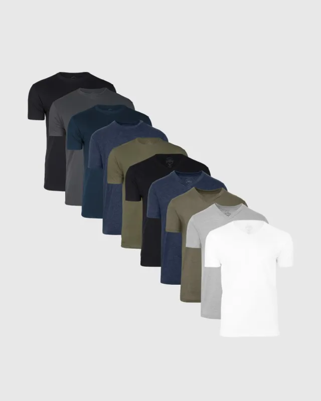 Sunny Days Crews & Vees 10-Pack sold by True Classic