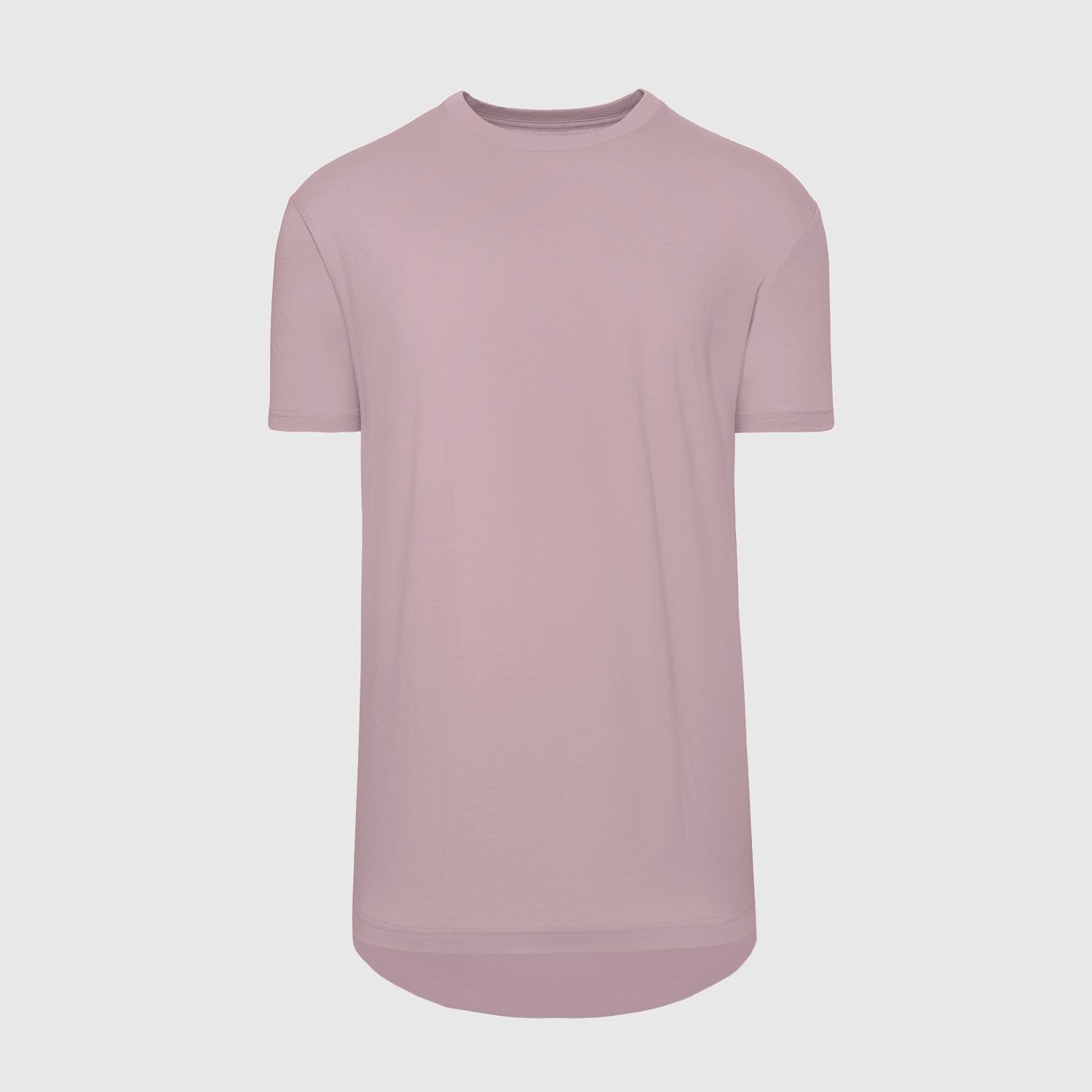 Mineral Mauve Tall Round Hem Crew Neck T-Shirt sold by True Classic product image thumbnail 2