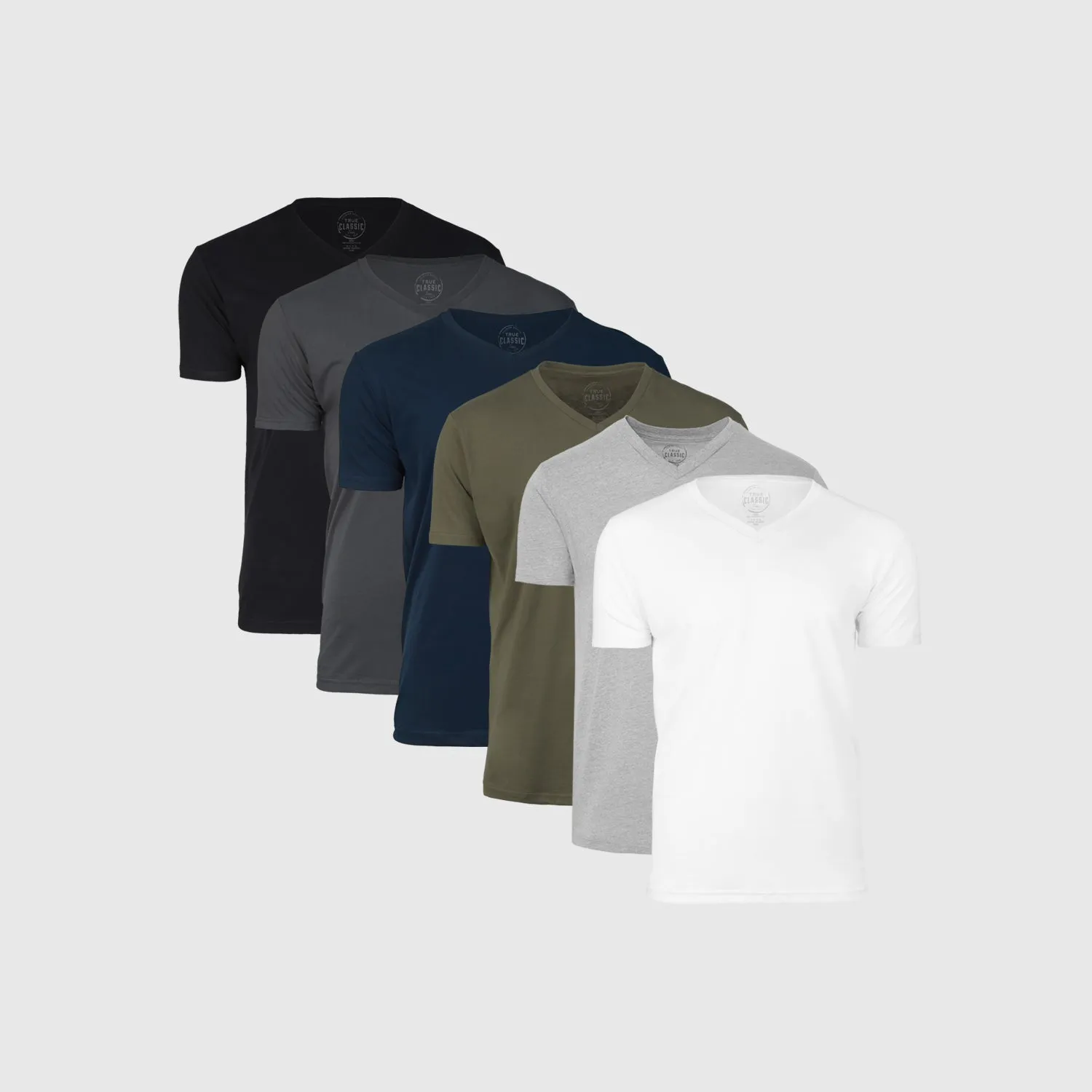 Staple Short Sleeve V-Neck 6-Pack sold by True Classic