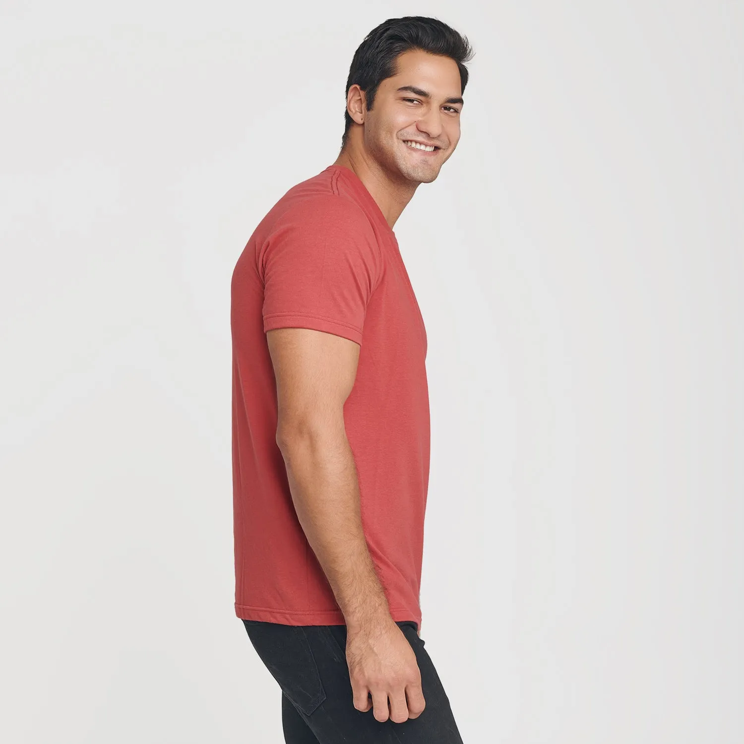 Cranberry Crew Neck T-Shirt sold by True Classic product image thumbnail 4