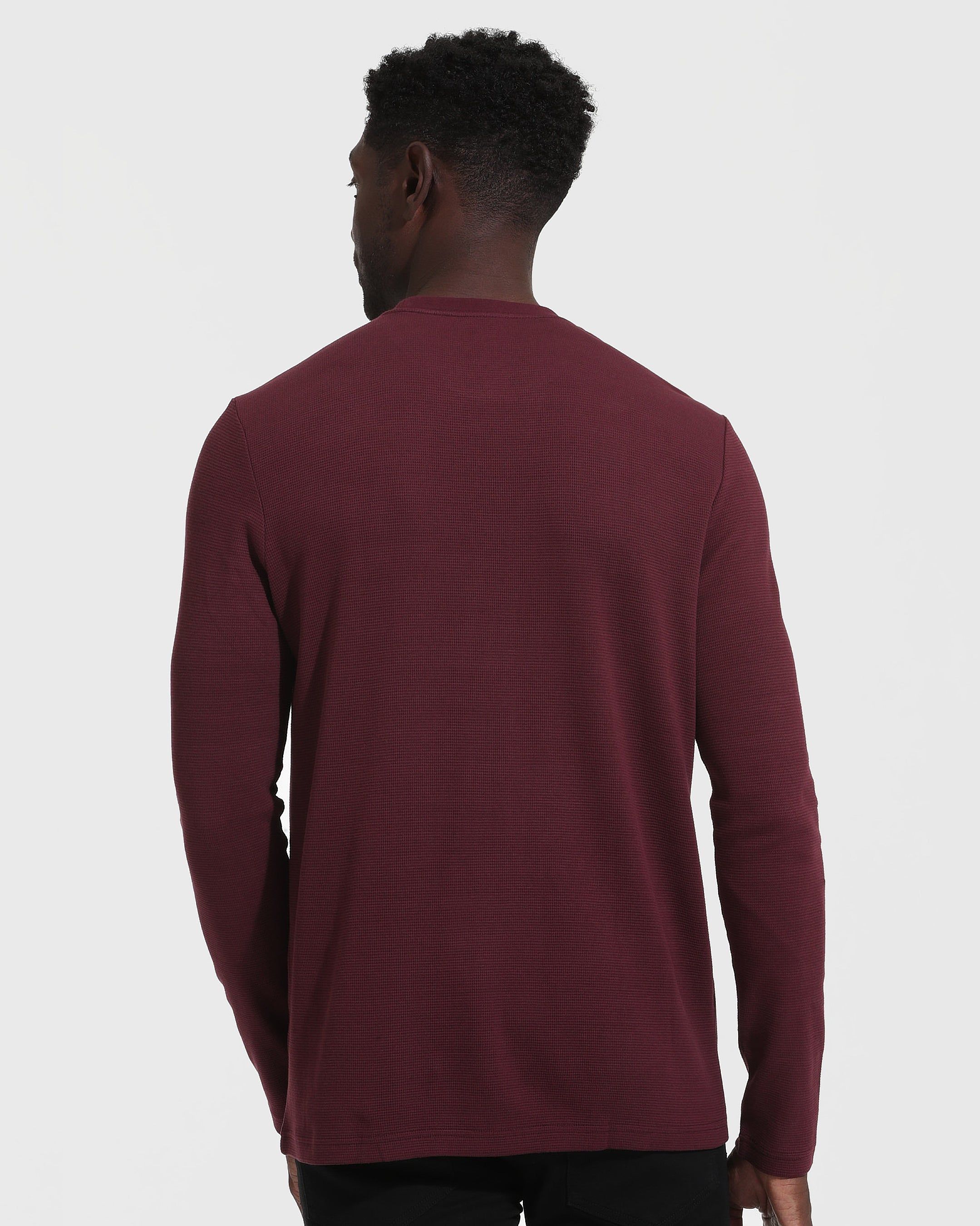 Earth Tones Waffle Long Sleeve Crew 3-Pack sold by True Classic product image thumbnail 4
