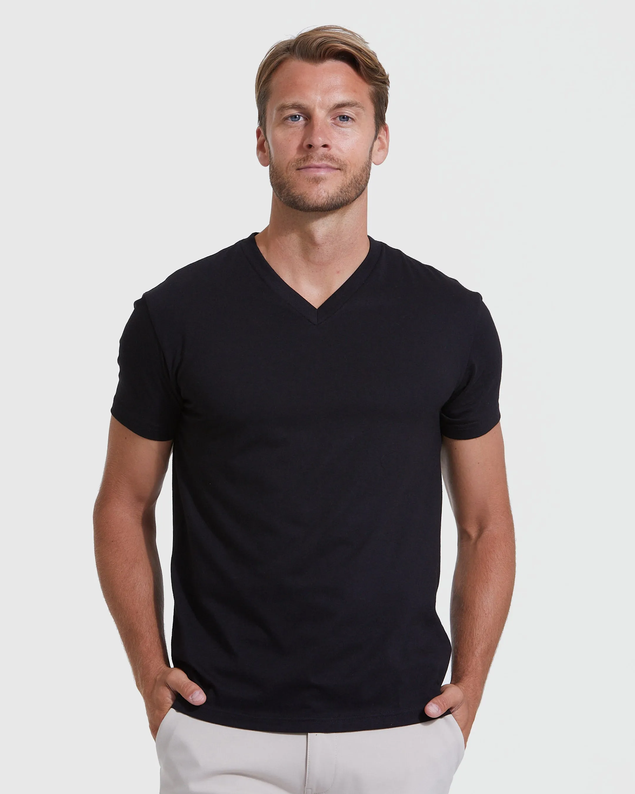 Staple V-Neck Tee 5-Pack sold by True Classic product image thumbnail 2