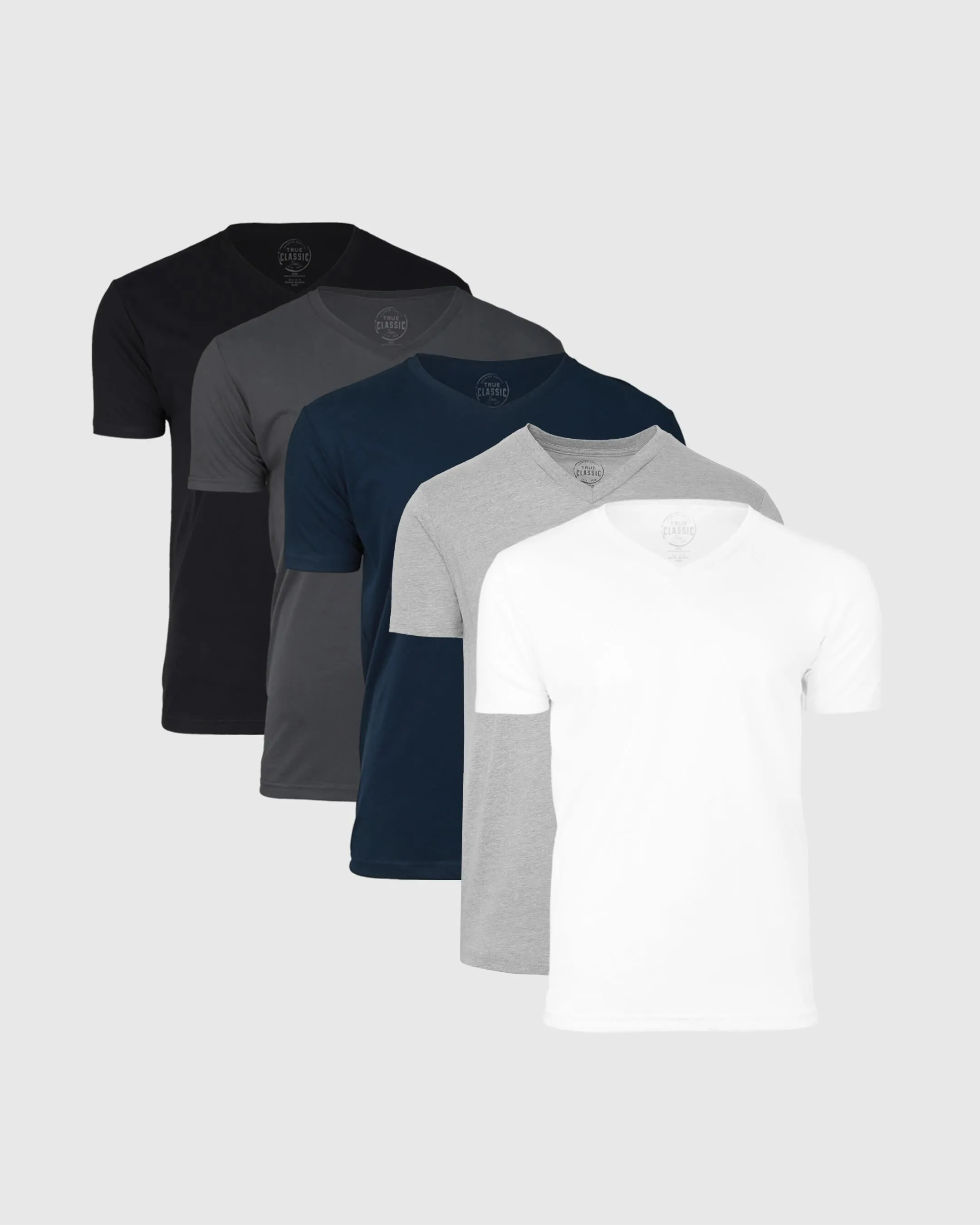 Staple V-Neck Tee 5-Pack sold by True Classic