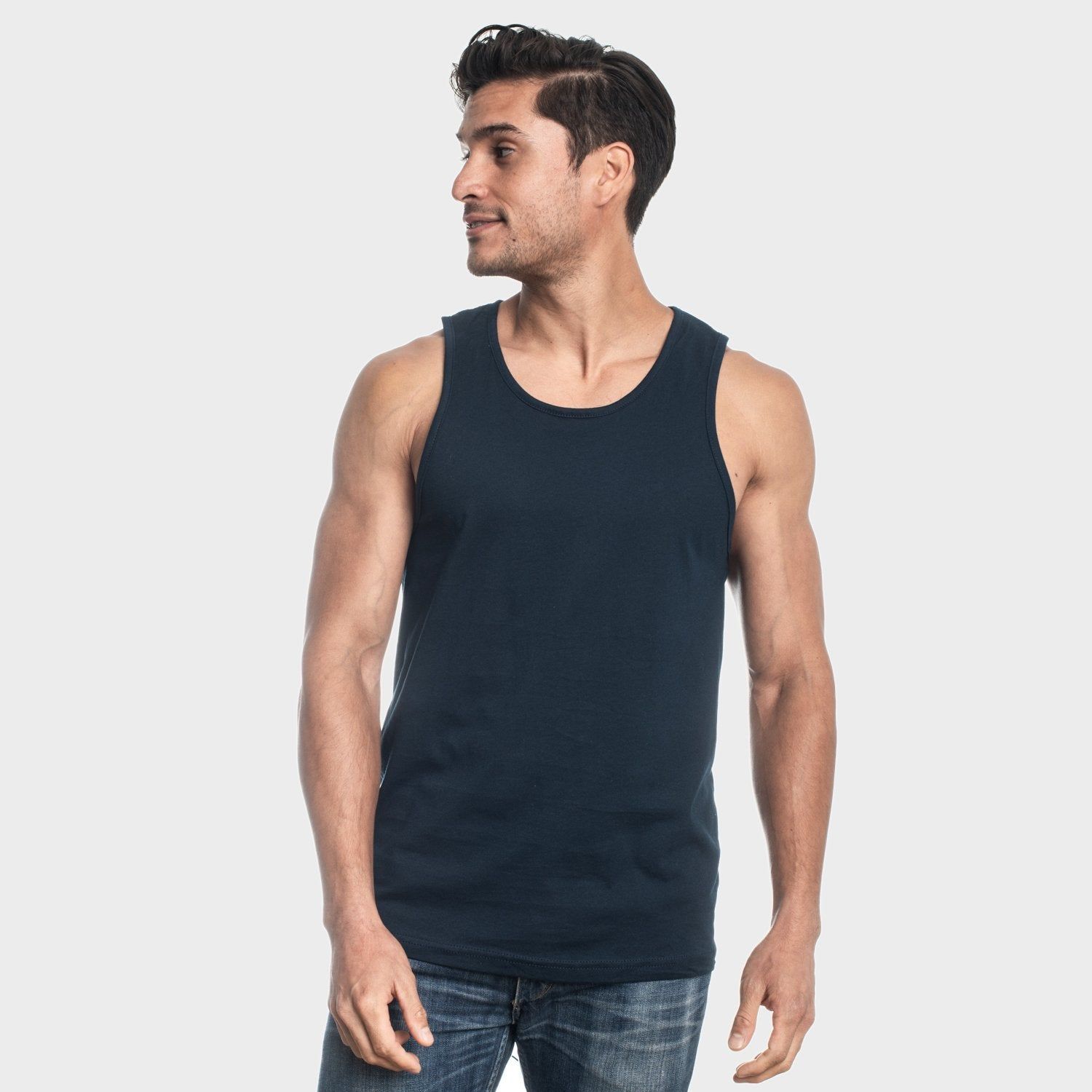 Navy Tank Top sold by True Classic