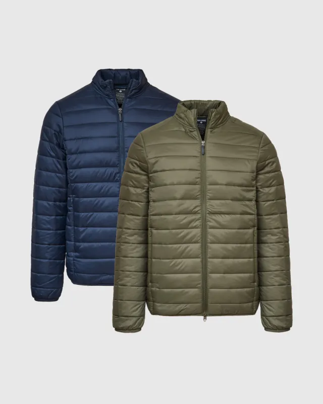Core Color Puffer Jacket 2-Pack sold by True Classic