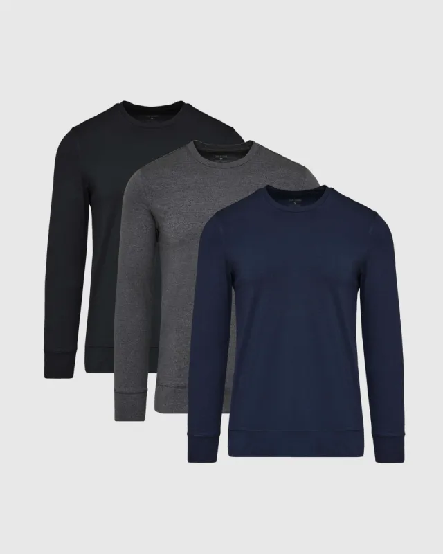 Multi Active Comfort Crew Sweatshirt 3-Pack sold by True Classic