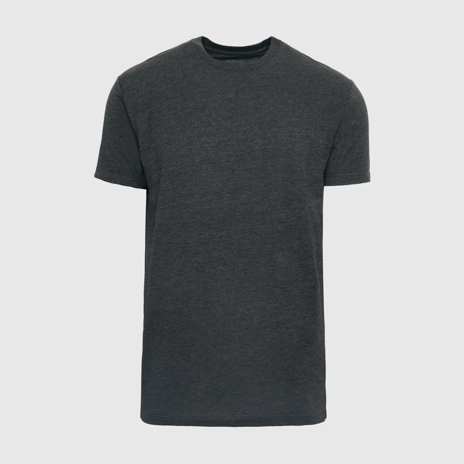Heather Charcoal Gray Short Sleeve Crew Neck Tee sold by True Classic product image thumbnail 2