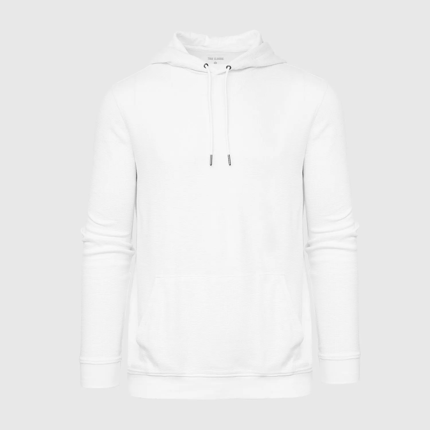 White Waffle Hoodie sold by True Classic product image thumbnail 2