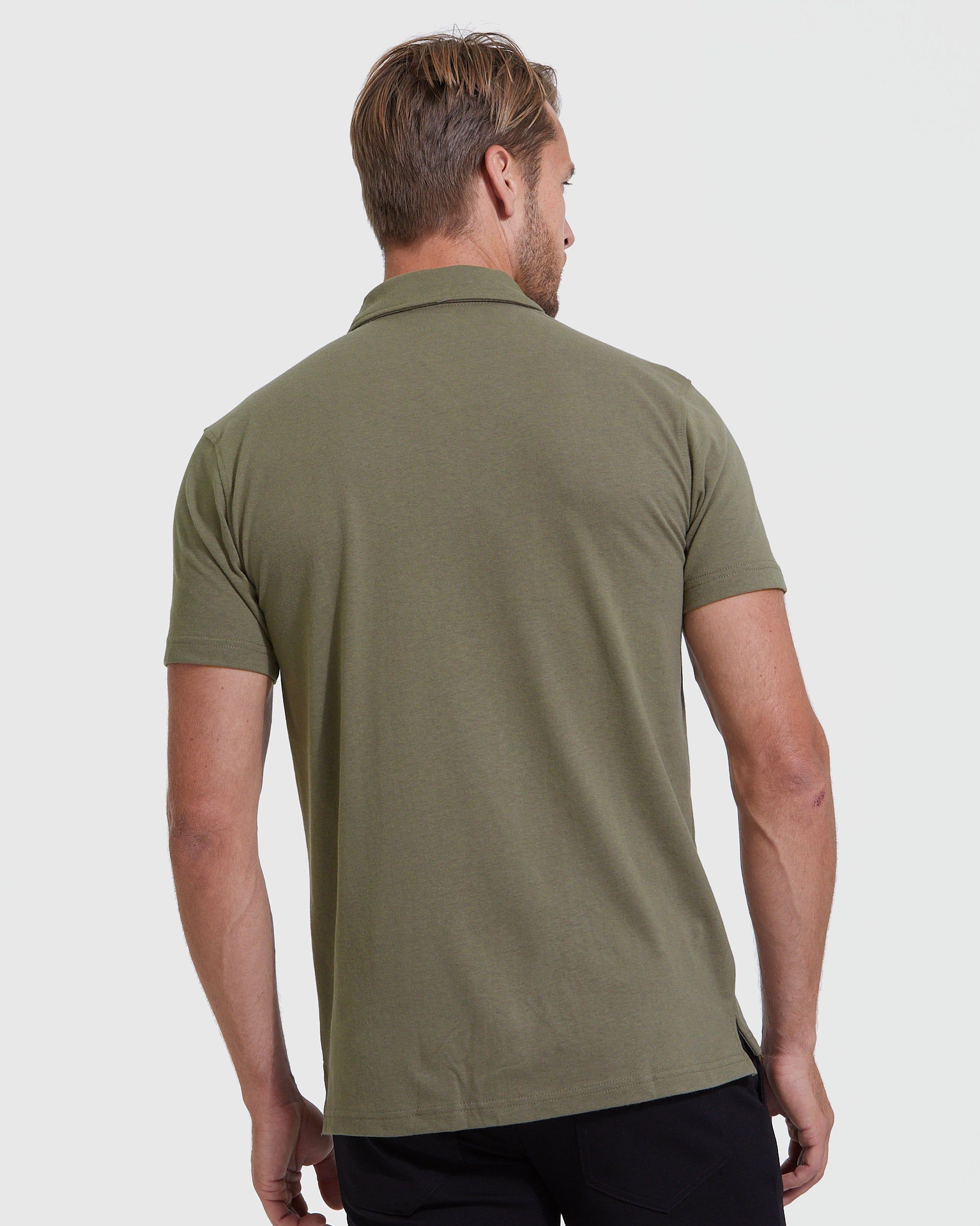 Green Polo 3-Pack sold by True Classic product image thumbnail 4