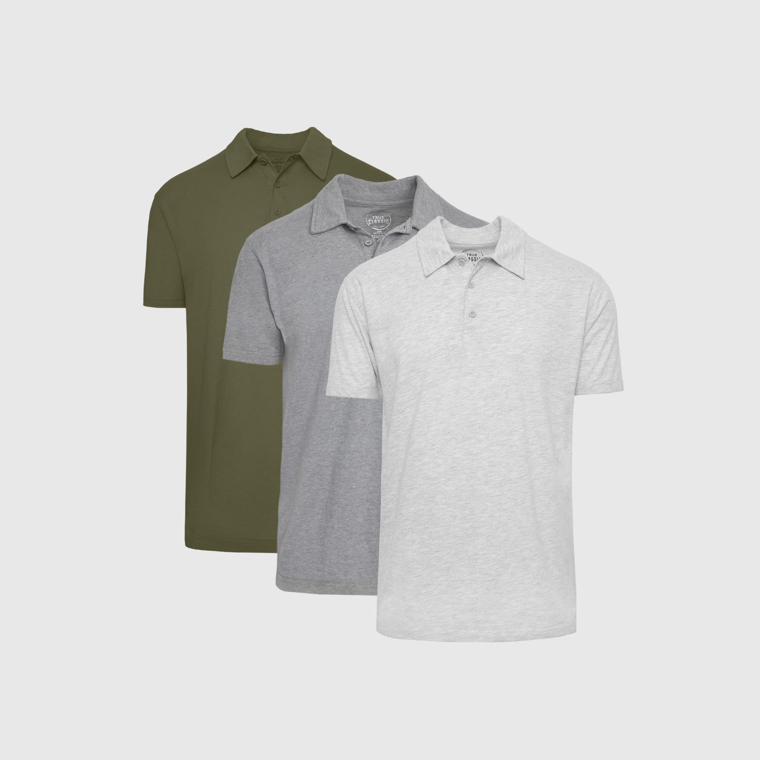 Green Polo 3-Pack sold by True Classic