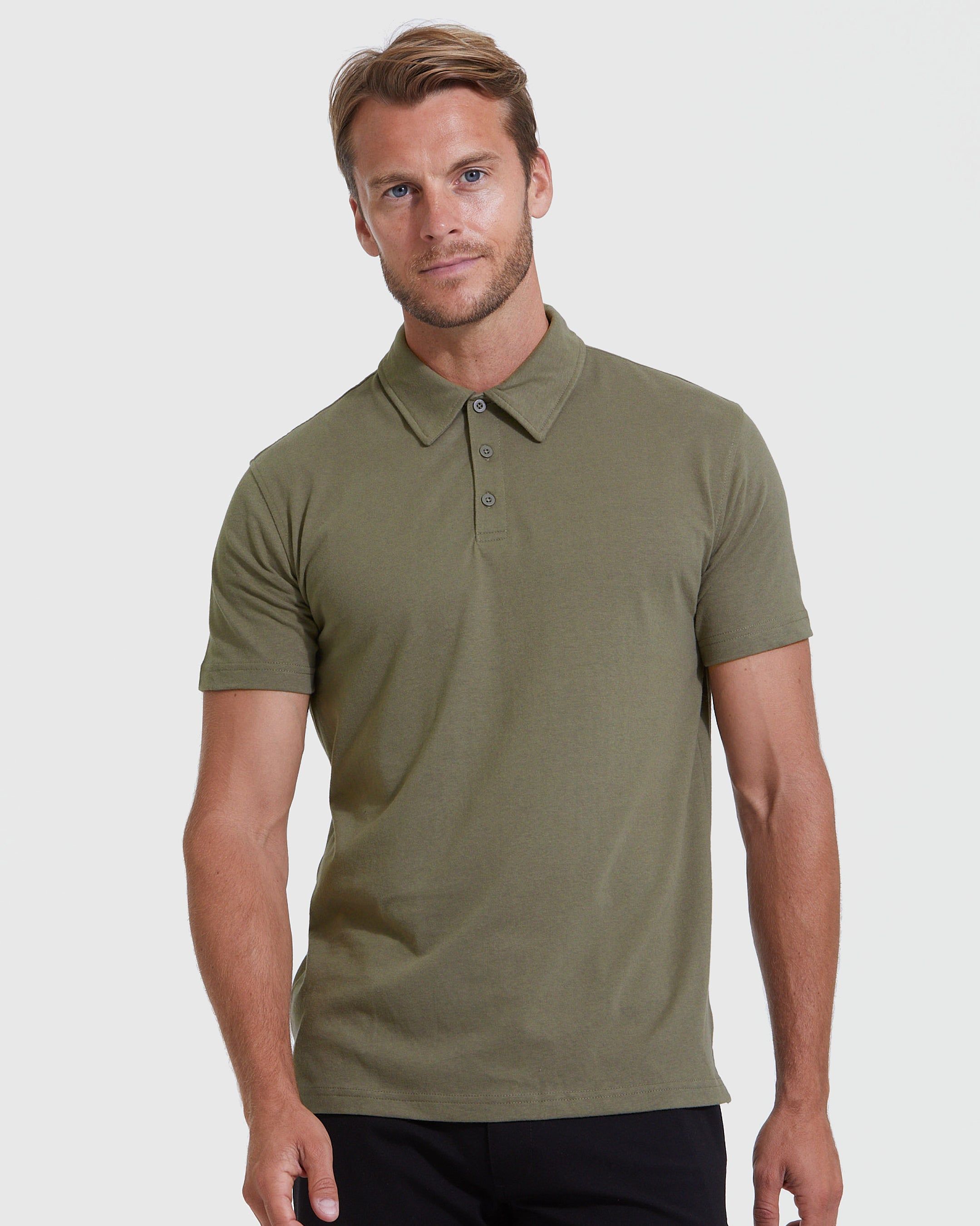 Green Polo 3-Pack sold by True Classic product image thumbnail 2