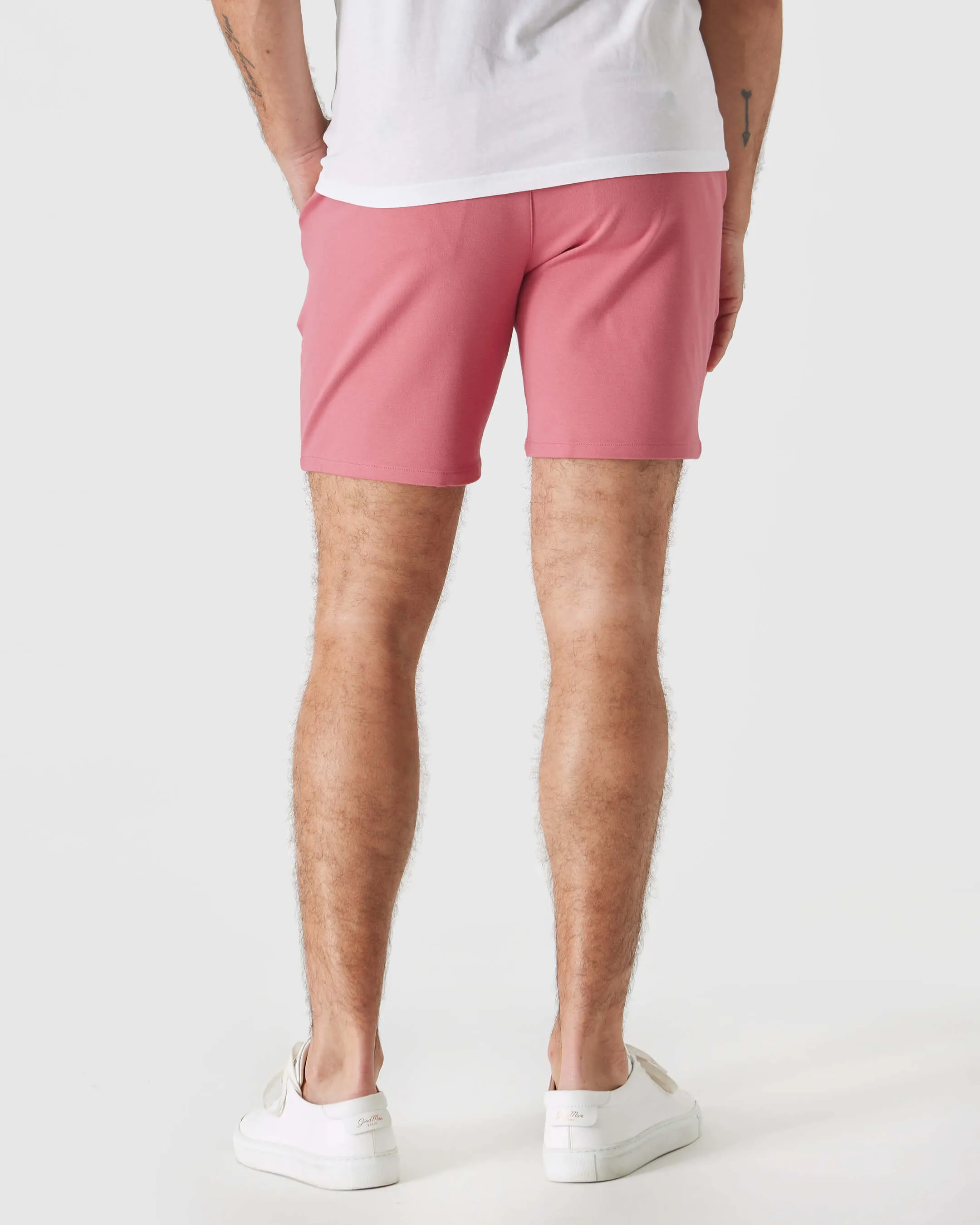 7" Rosewood Comfort Knit Chino Shorts sold by True Classic product image thumbnail 3