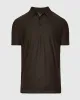 Dark Heather Cocoa Active Polo 2.0 sold by True Classic