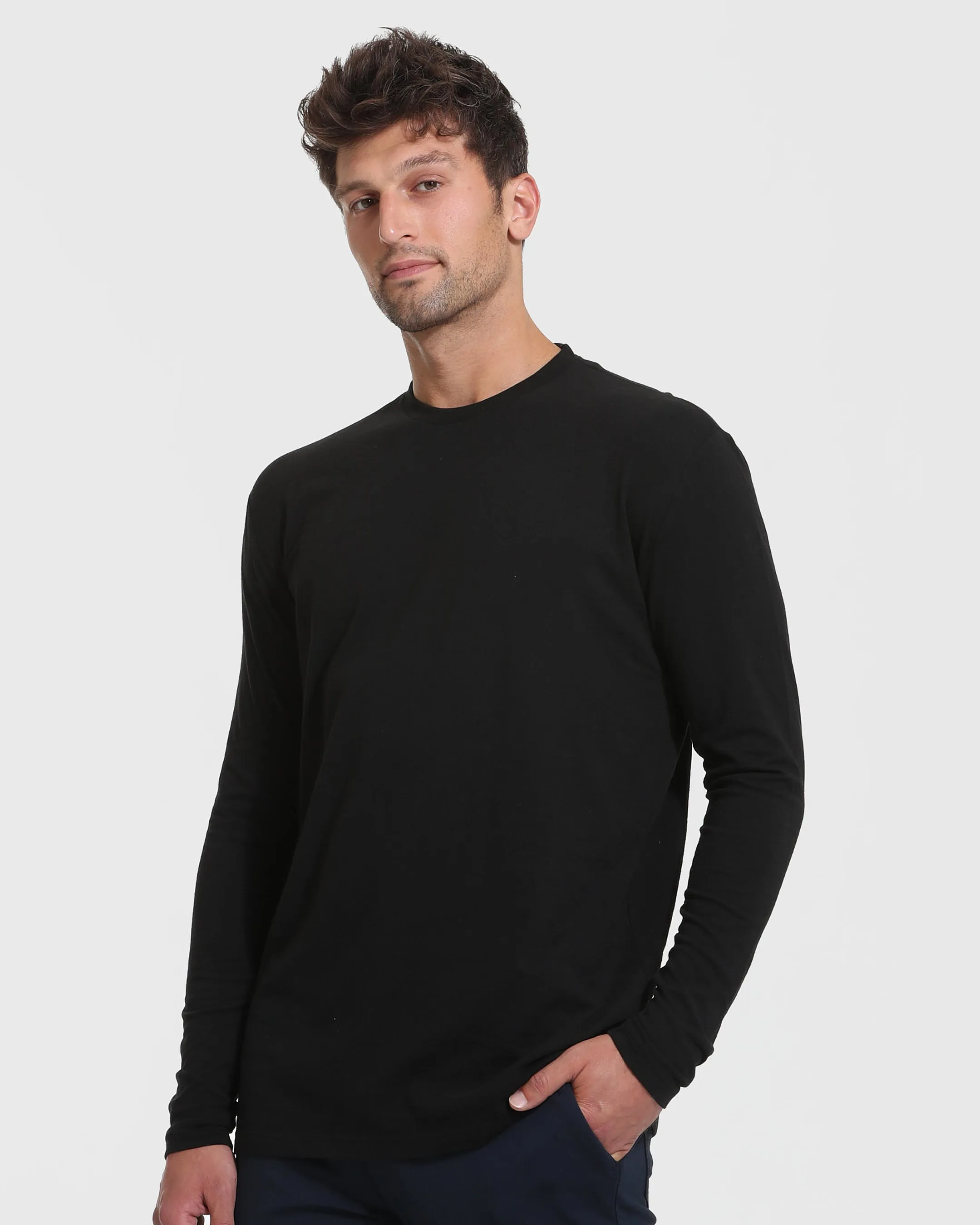 Standard Tall Long Sleeve T-Shirt 3-Pack sold by True Classic product image thumbnail 4