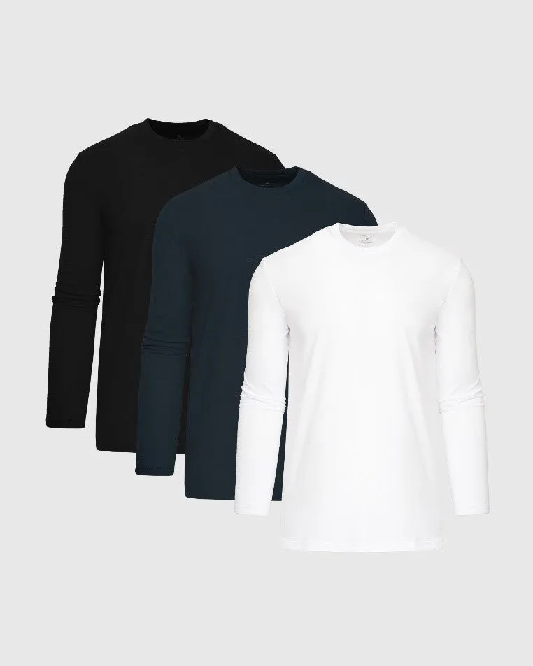 Standard Tall Long Sleeve T-Shirt 3-Pack sold by True Classic